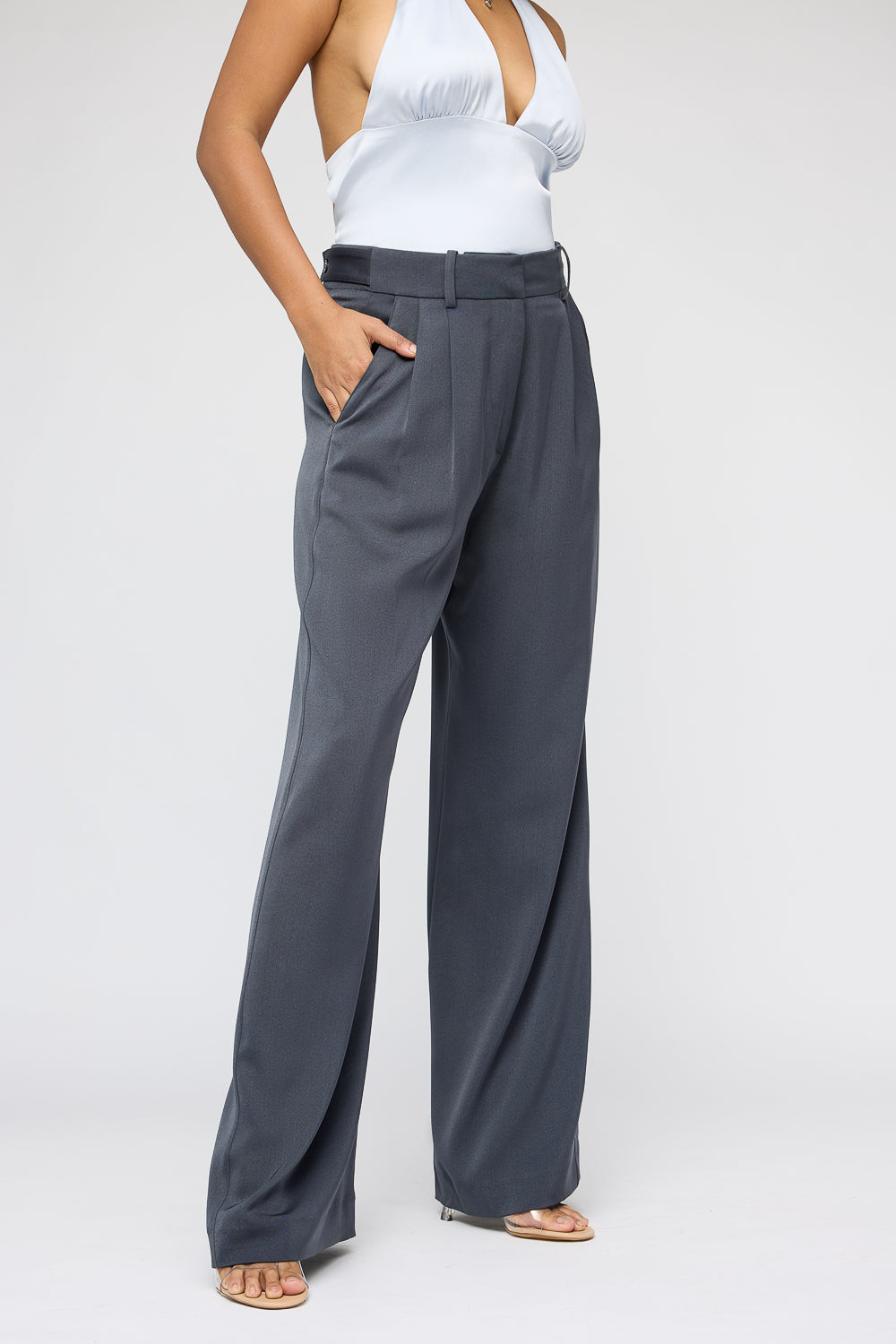 Boeing Grey Adjustable Korean Pants