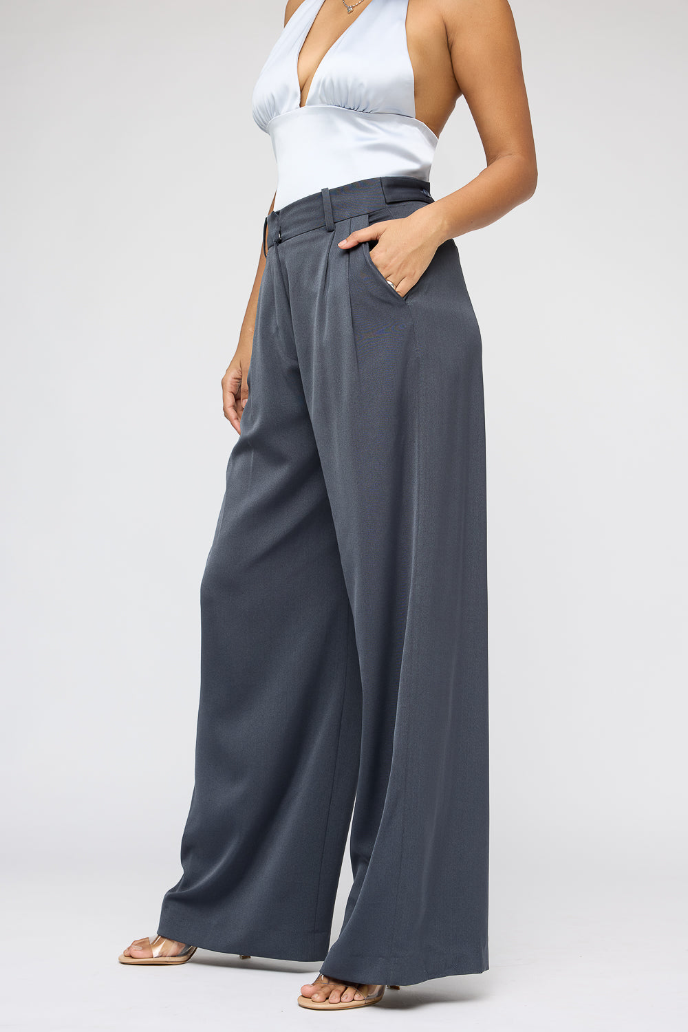 Boeing Grey Adjustable Korean Pants