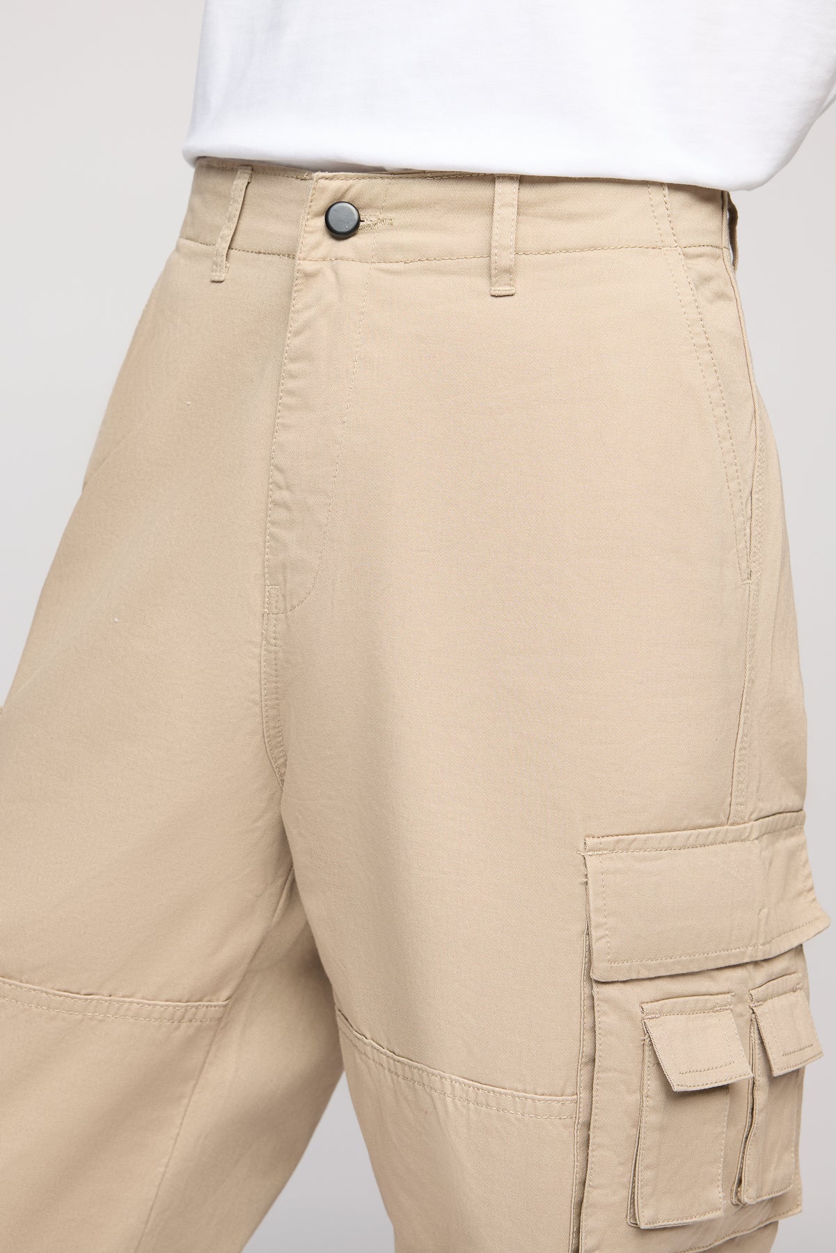 Ranger Beige Men's Utility Cargos