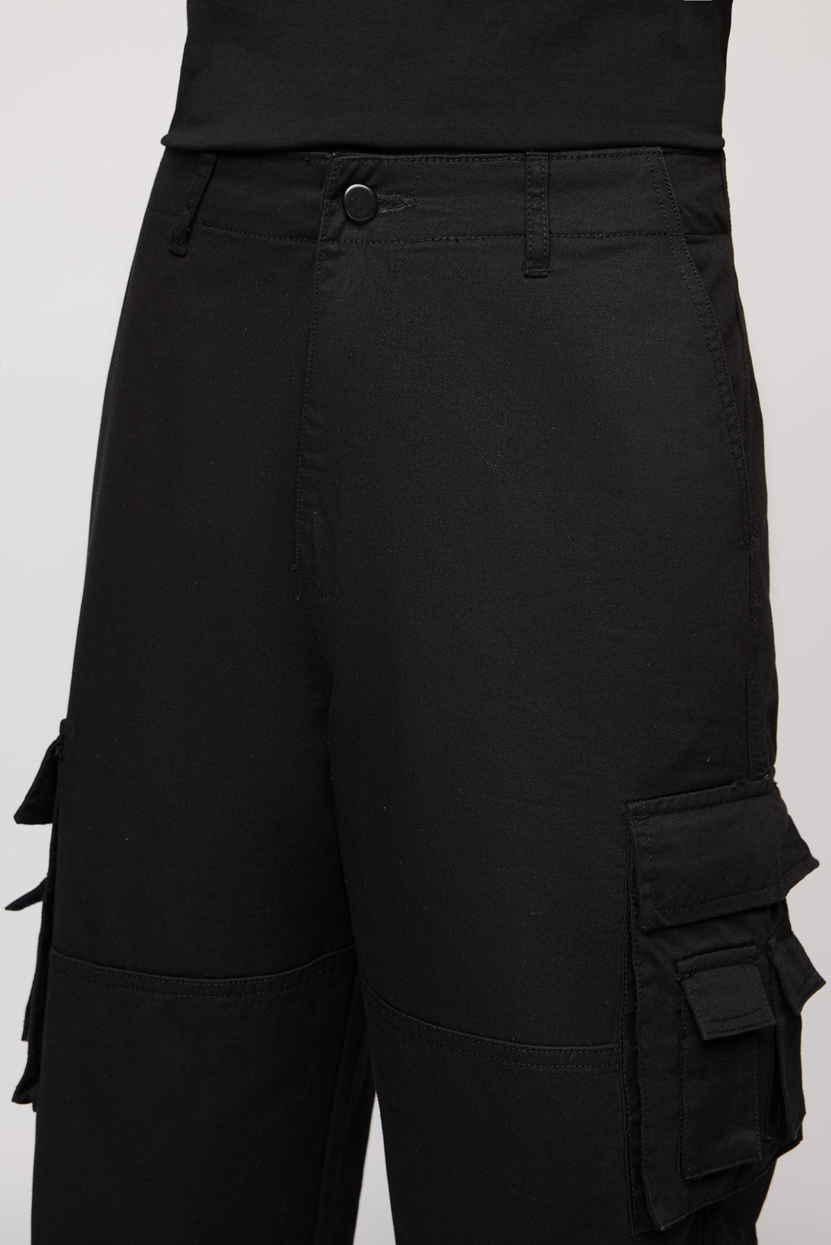 Black Tactical Men's Utility Cargos