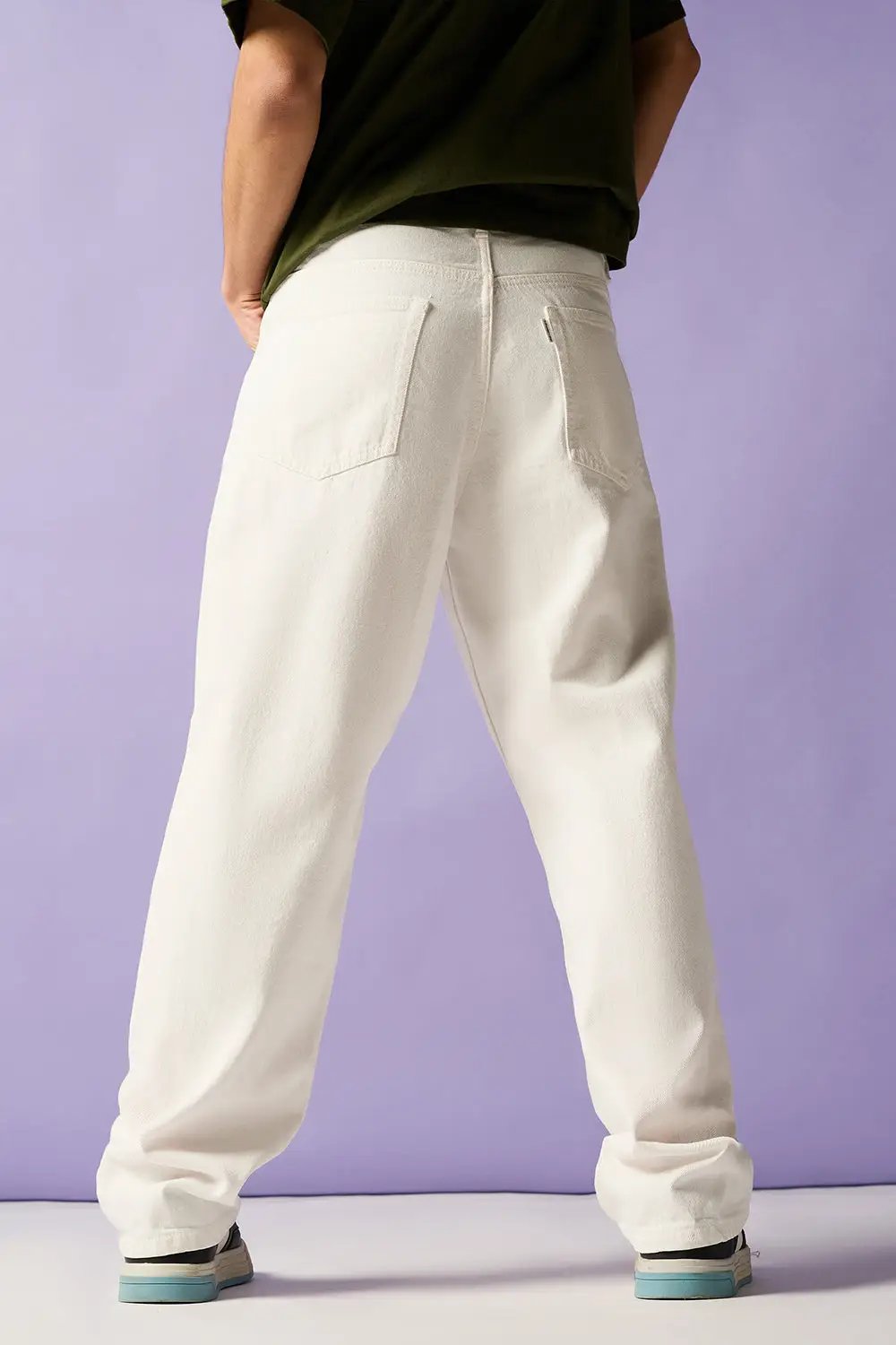 Ivory Edge Straight Fit Jeans