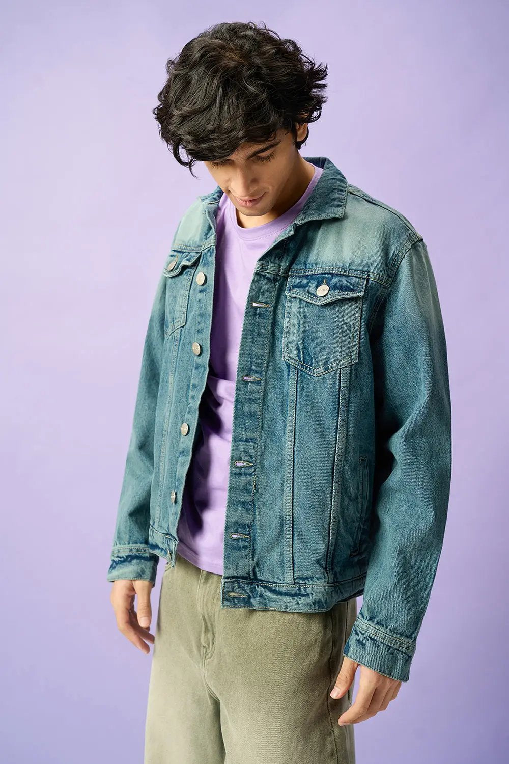 Pioneer Men's Denim Trucker Jacket