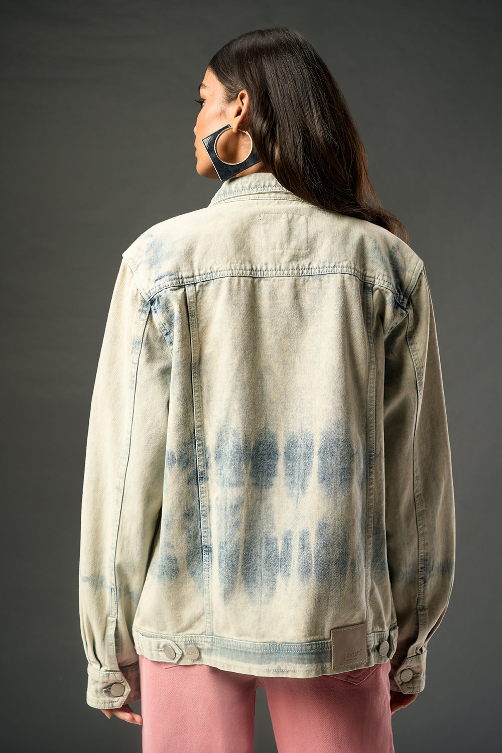 Waves of Blue Denim Trucker Jacket