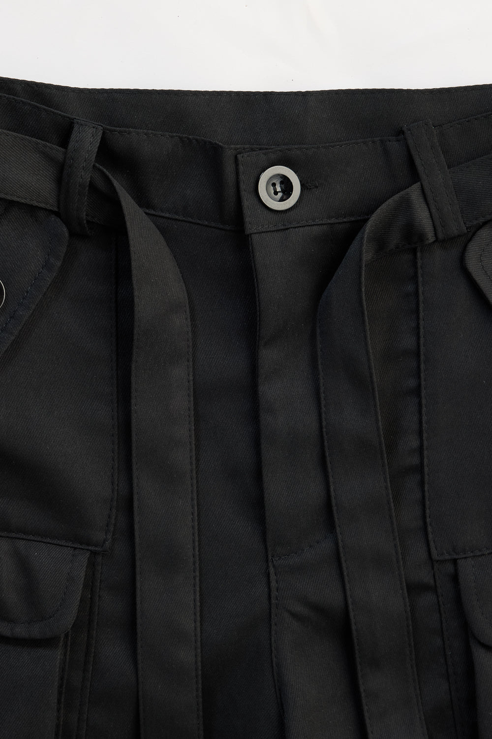 Vanta Black Straight Cargos