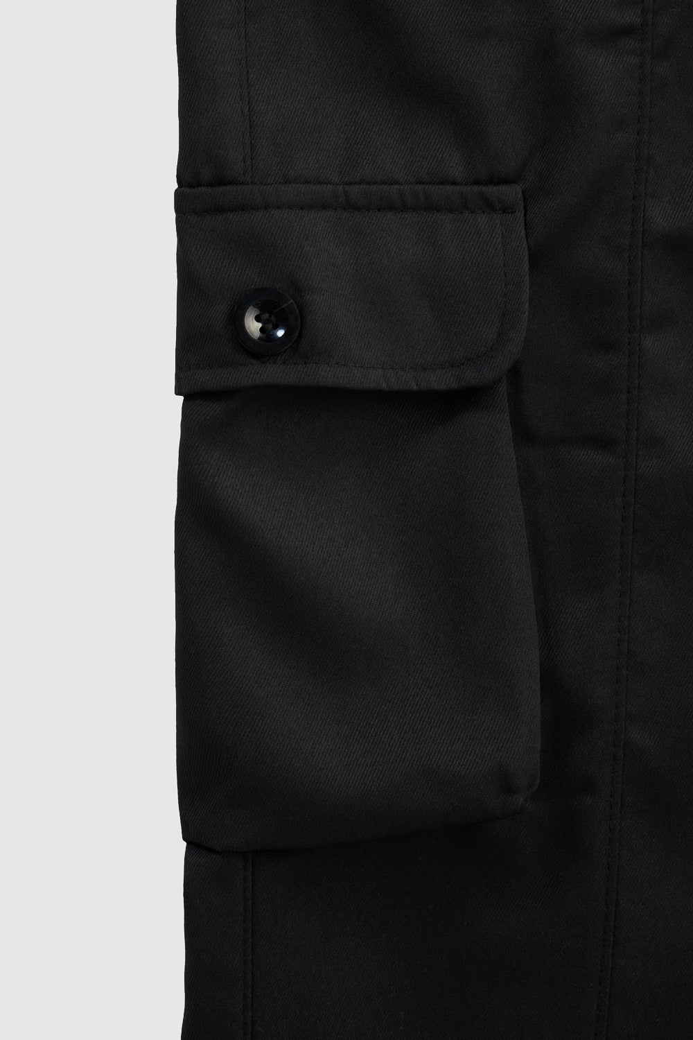 Vanta Black Straight Cargos