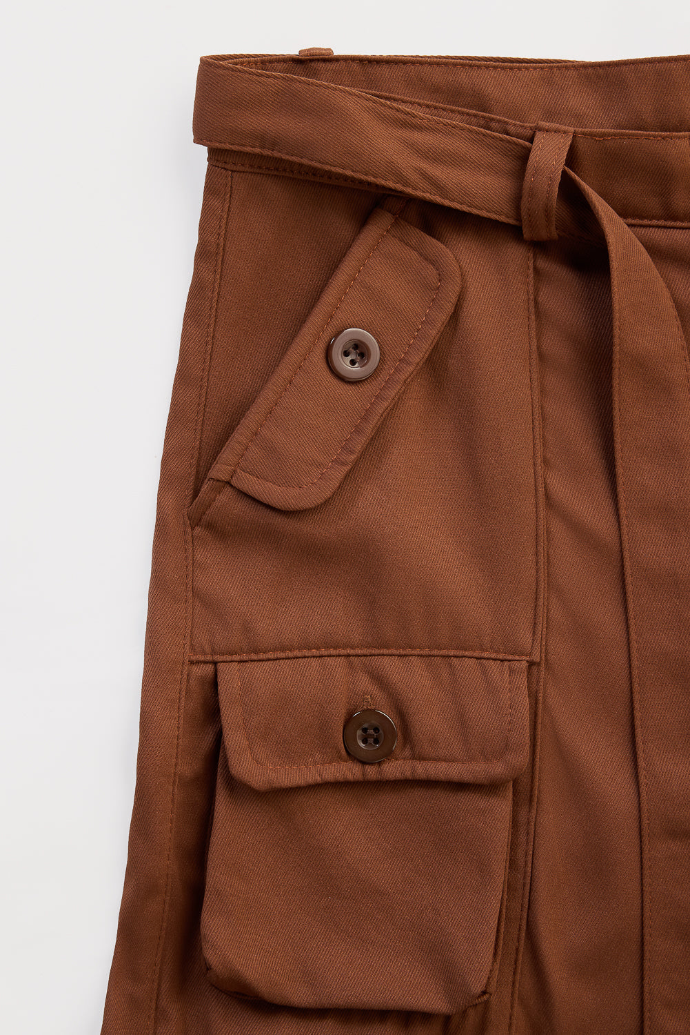 Musky Brown Straight Cargos