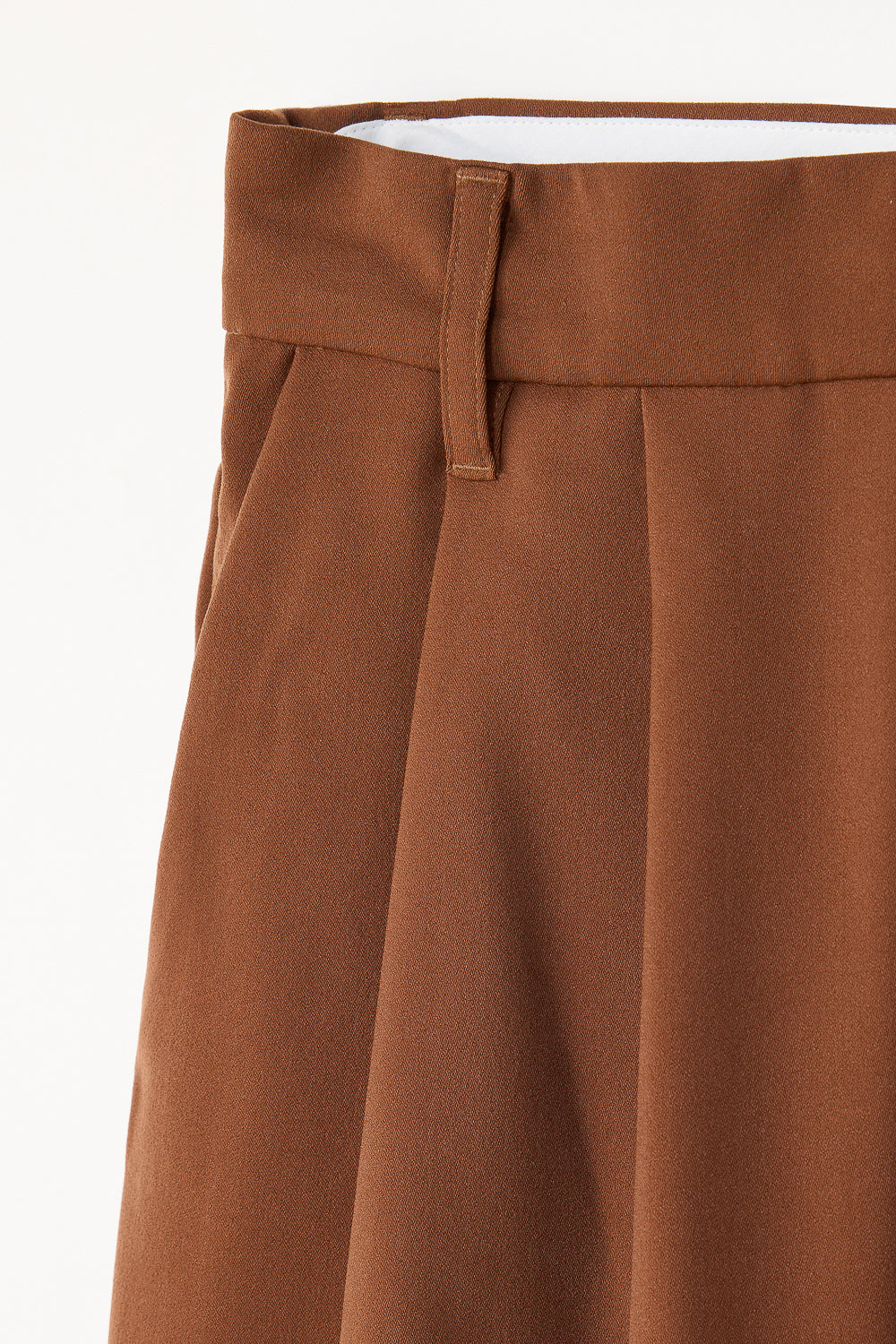 Tawny Brown Super Flared Korean Pants