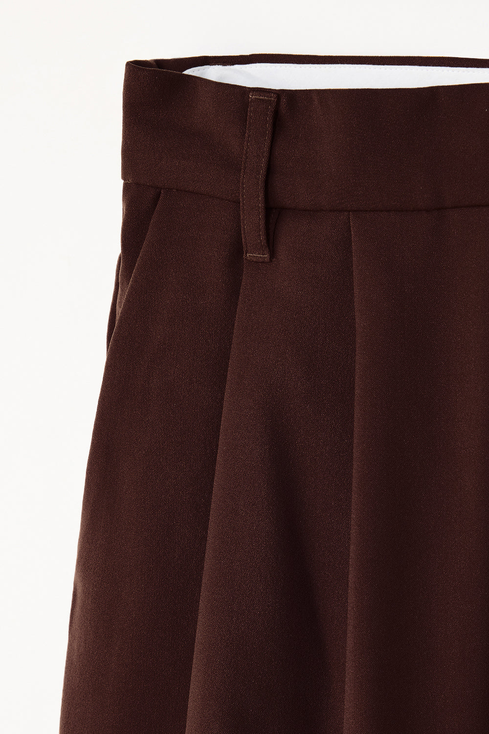 Tawny Brown Women's Super Flared Korean Pants