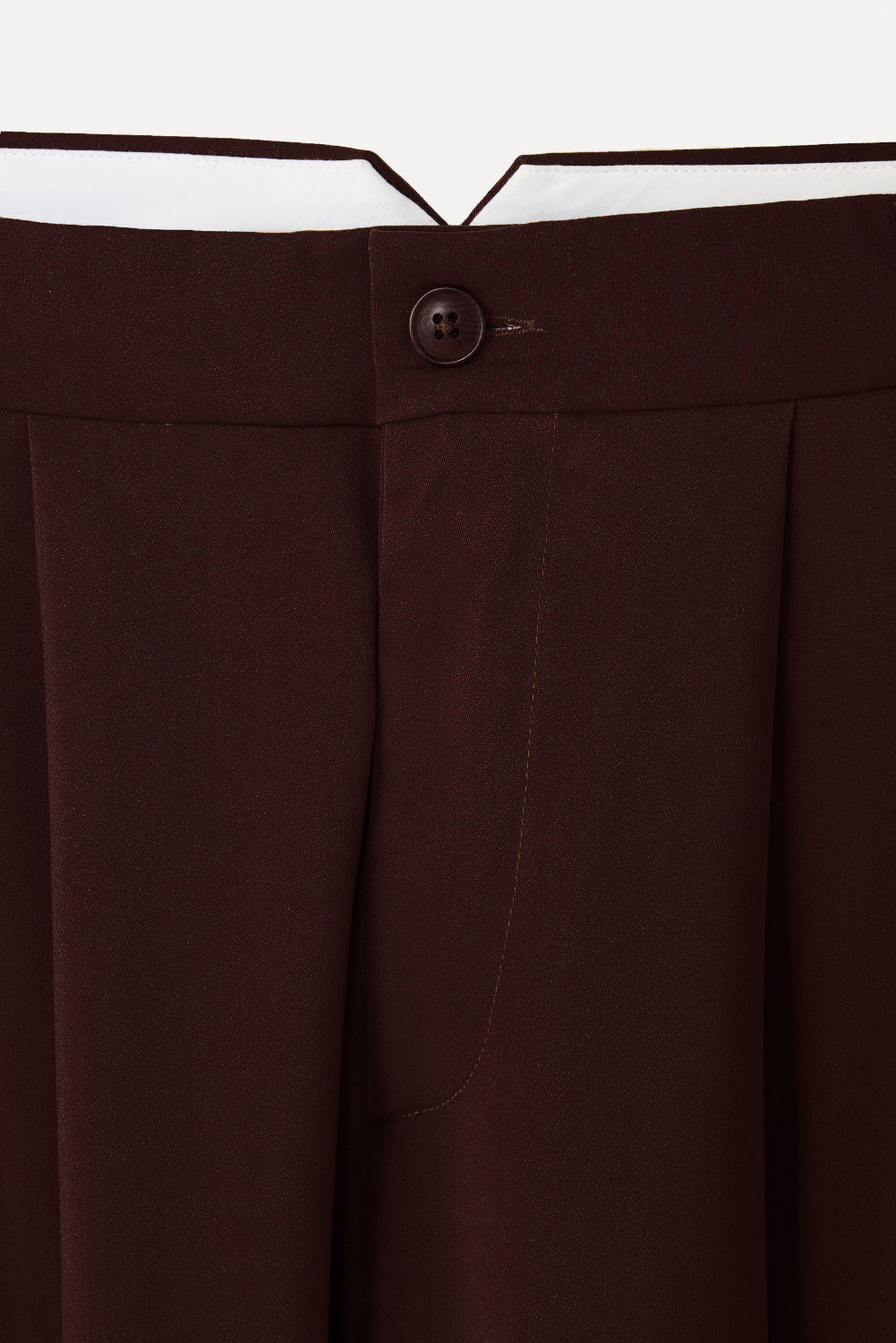 Tawny Brown Women's Super Flared Korean Pants