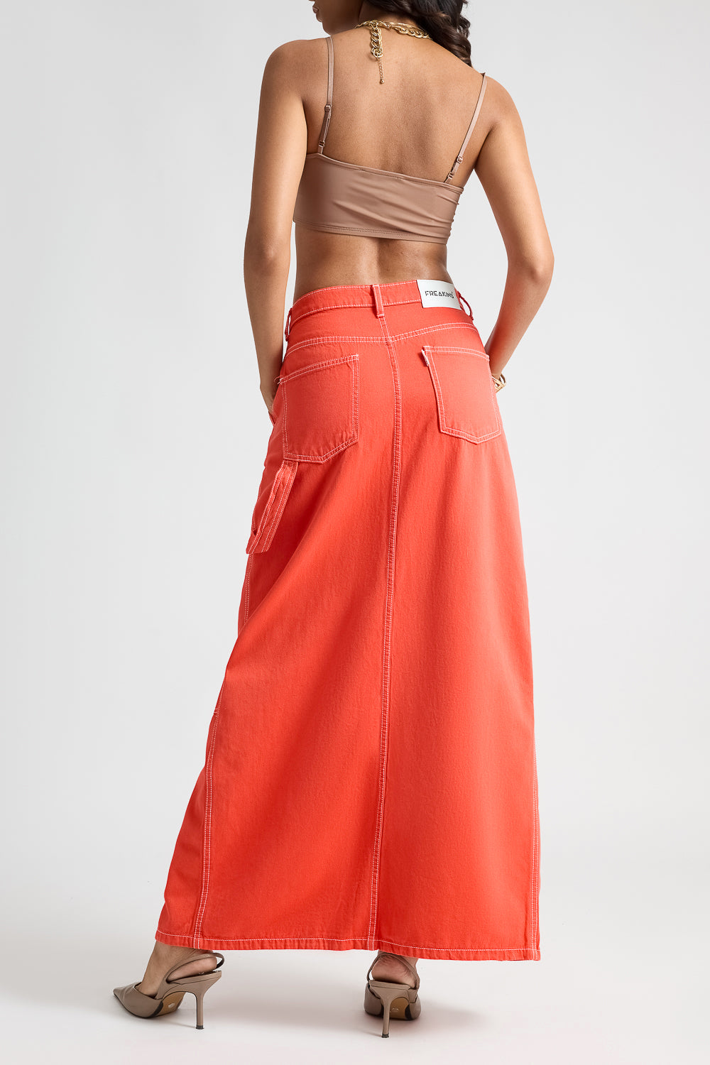 【HI FI FNK】(W) Rit Skirt Pants 1. 