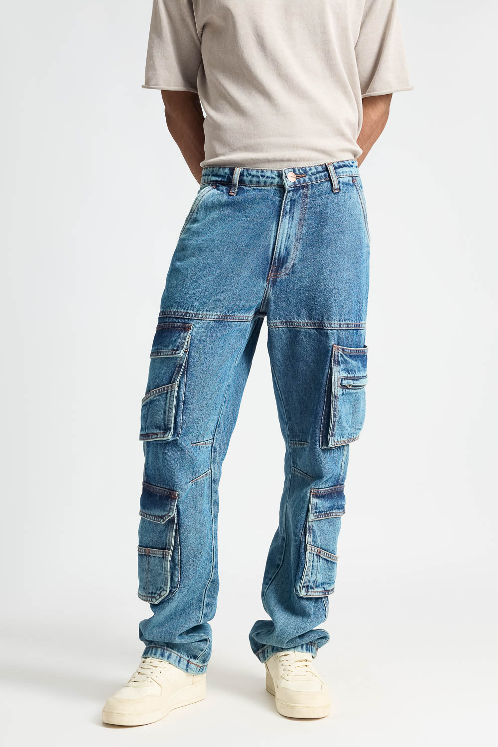 FUNCTIONAL CARGO MENS JEANS
