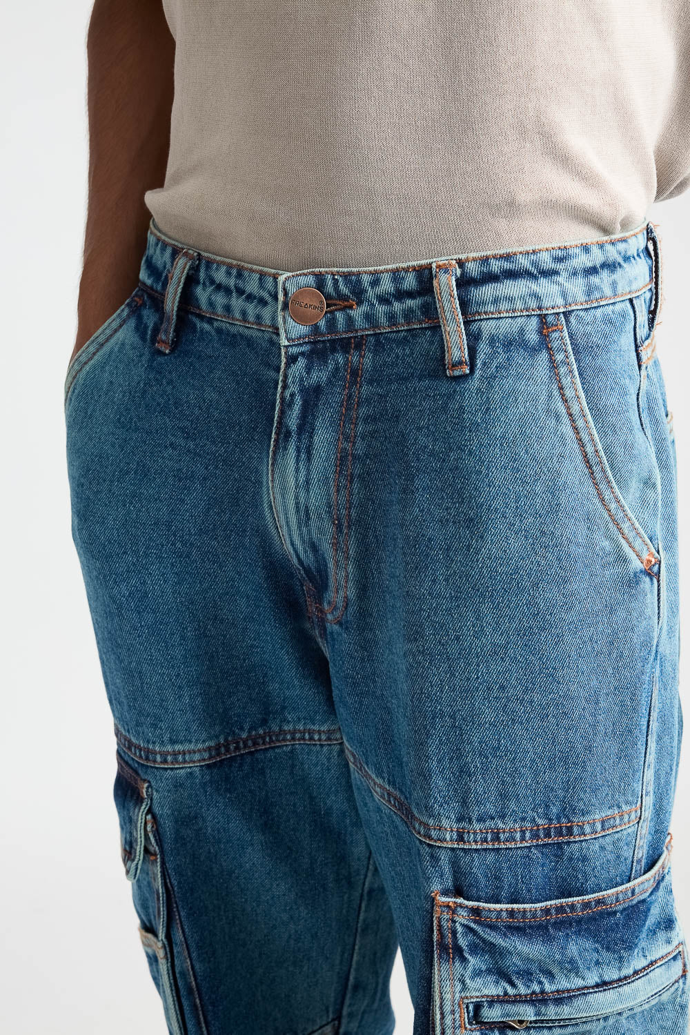 FUNCTIONAL CARGO MENS JEANS
