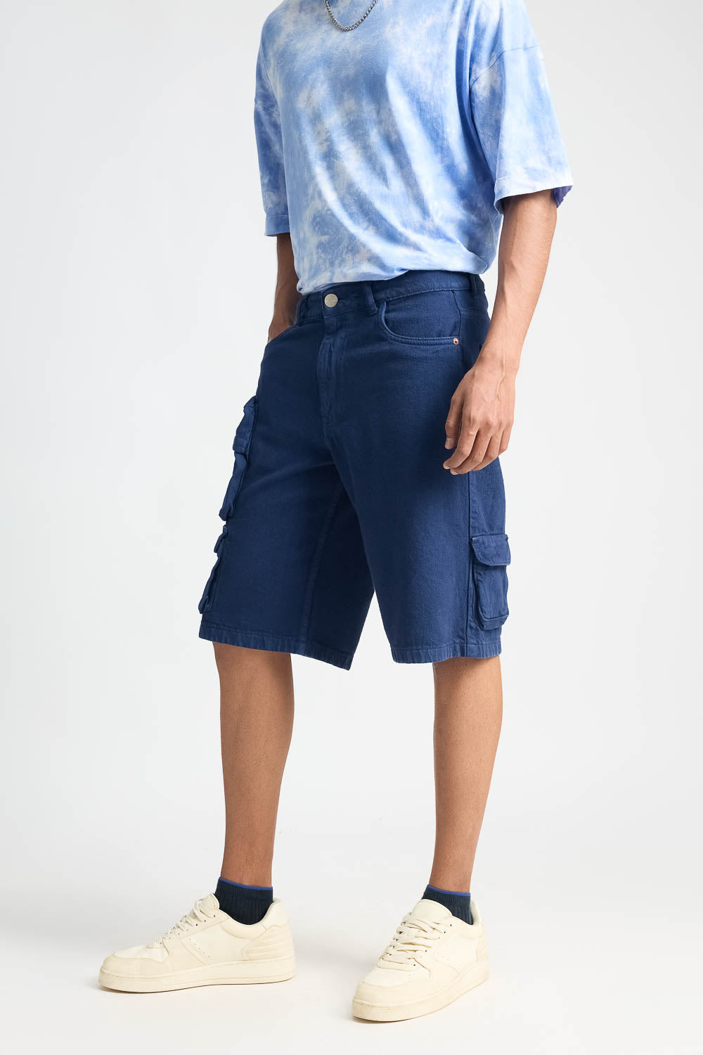 Classic Blue Men's Cargo Shorts