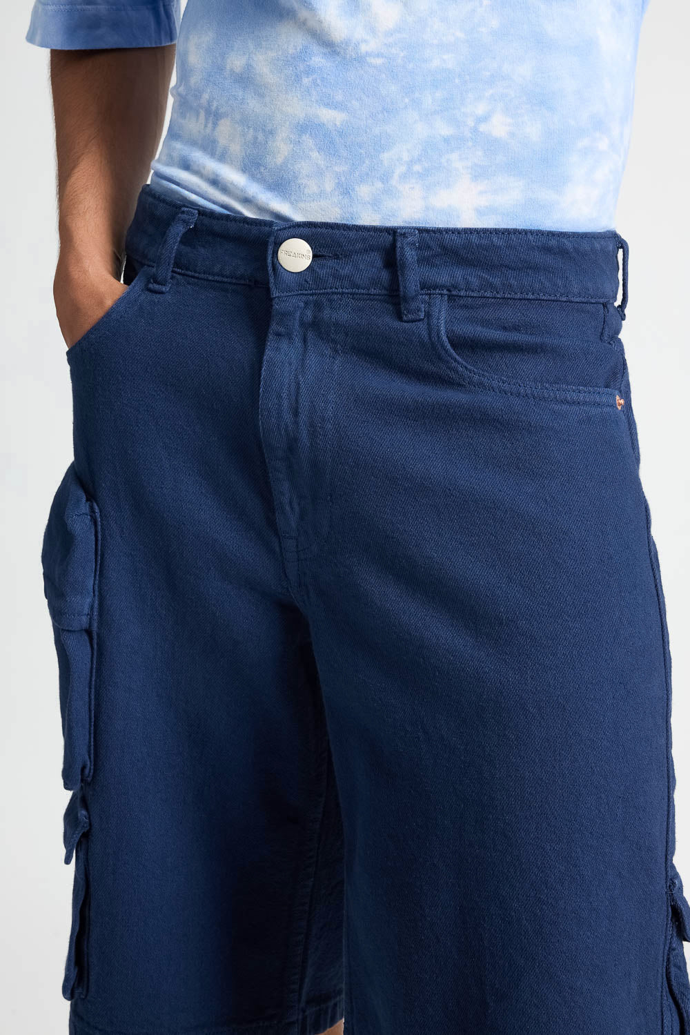 Classic Blue Men's Cargo Shorts