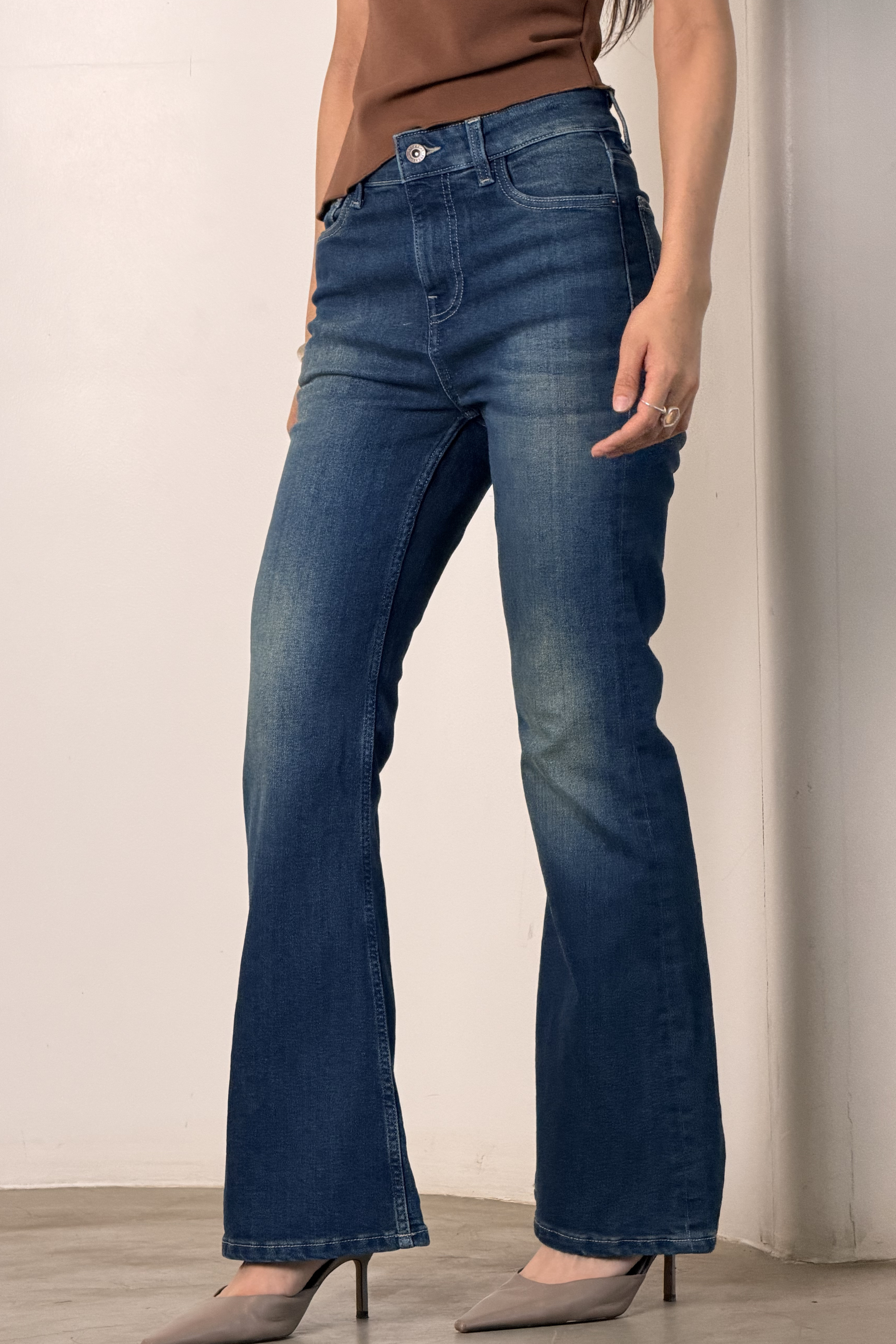 LA Baddie Bootcut Jeans
