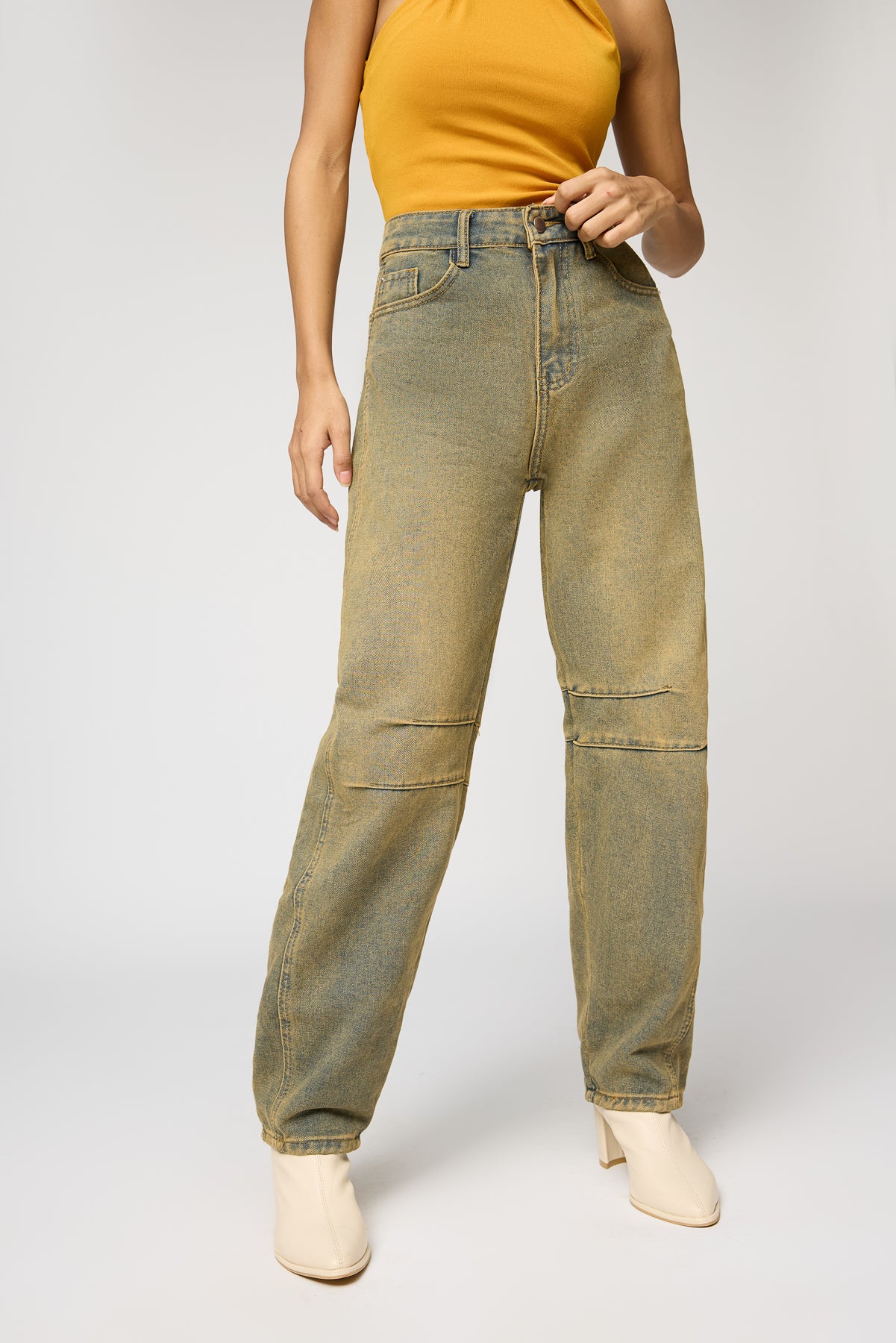 Copper Canyon Barrel Leg Jeans