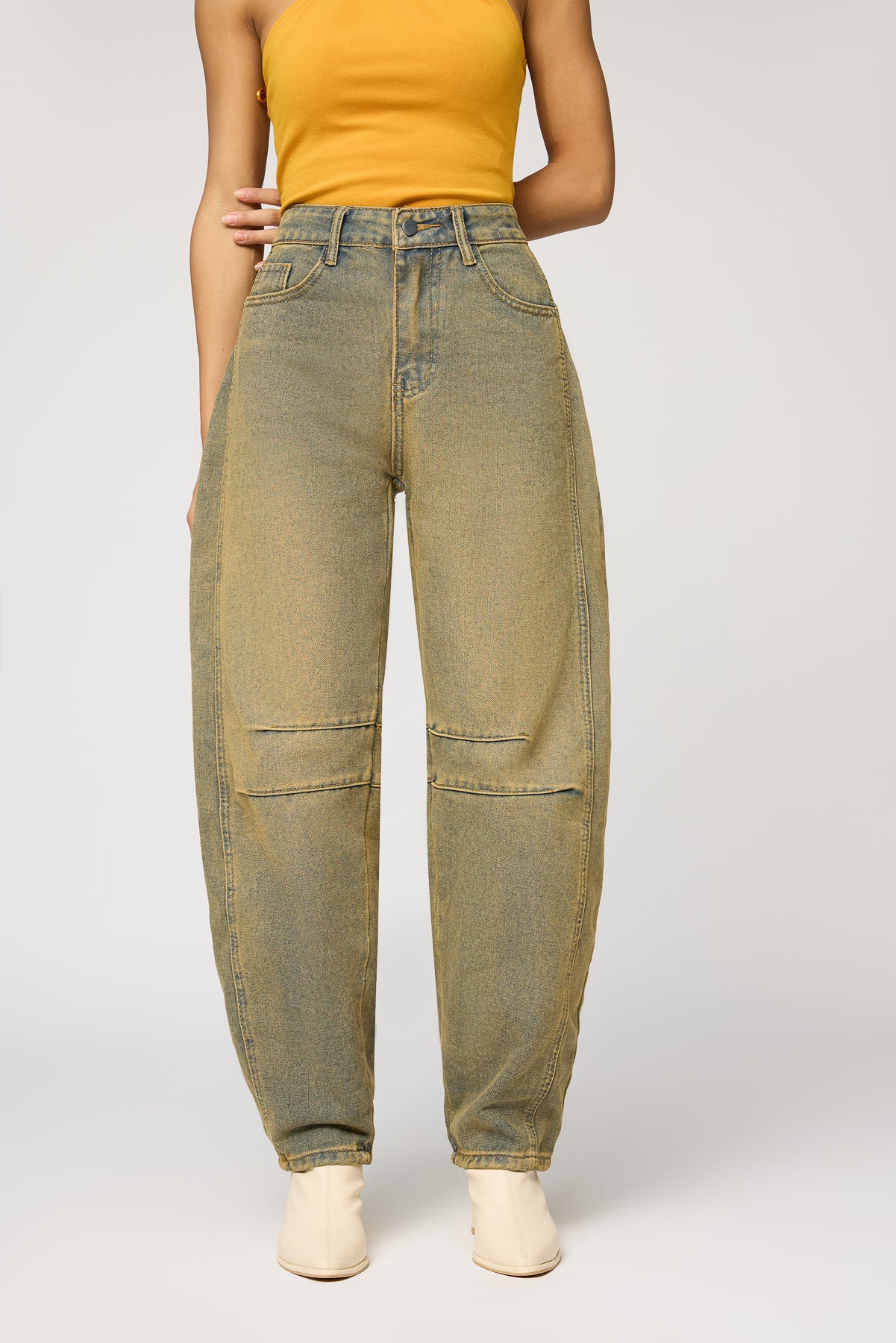 Copper Canyon Barrel Leg Jeans