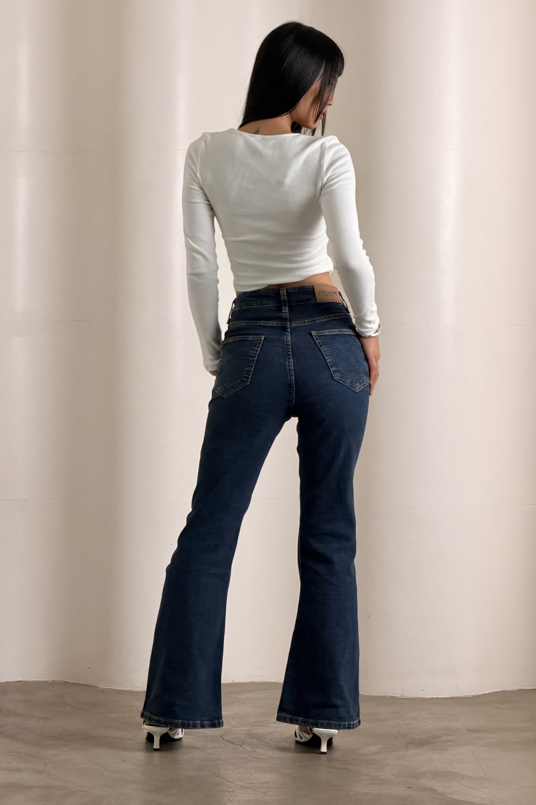 Stateside Grunge Bootcut Jeans