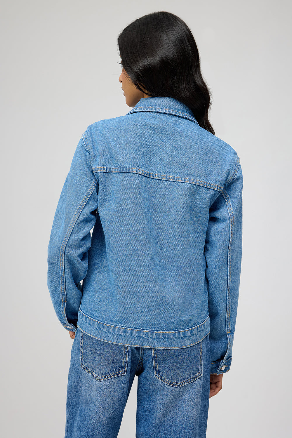 Steel Blue Cargo Jacket