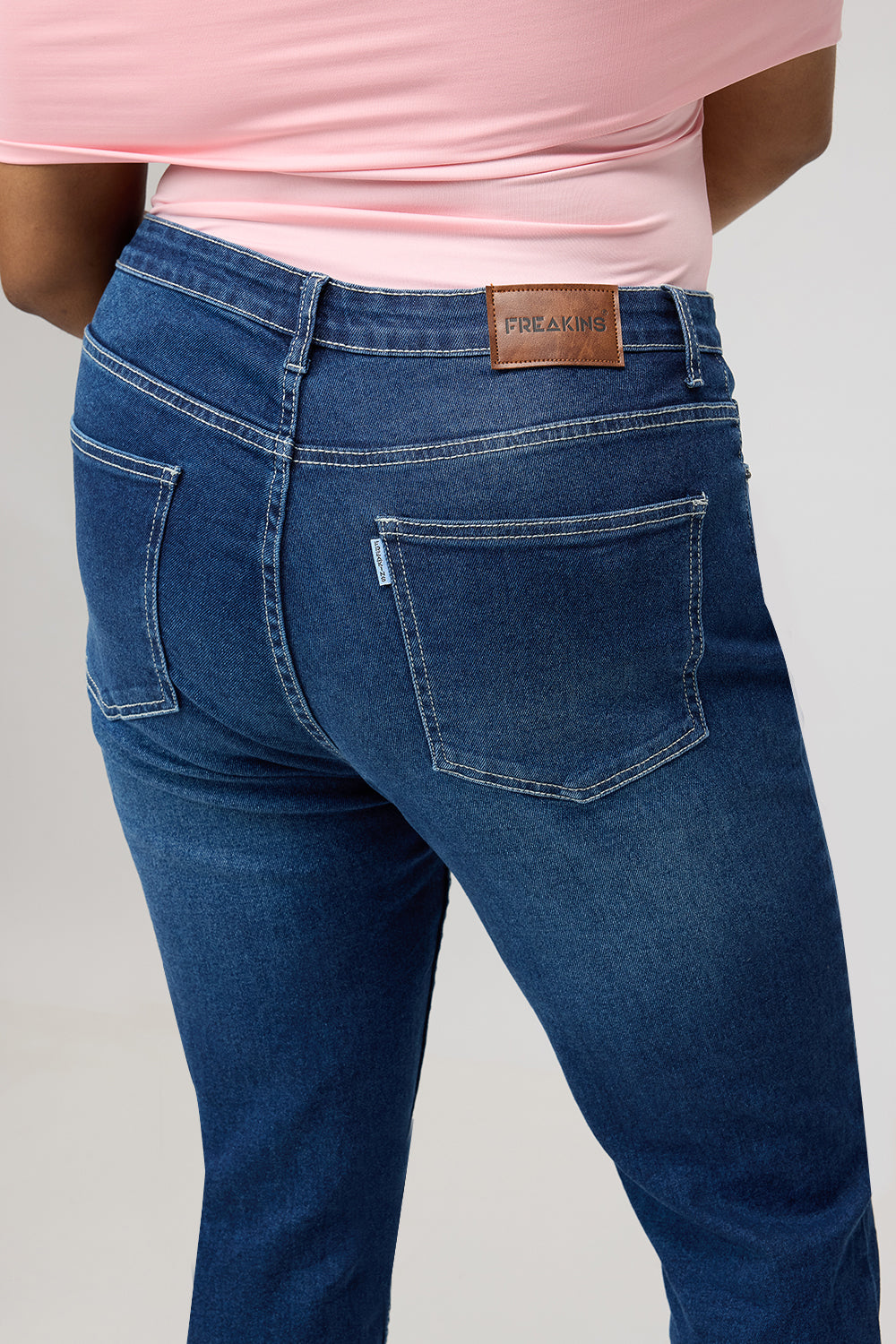 Curve Sculpting Blue Skinny Jeans