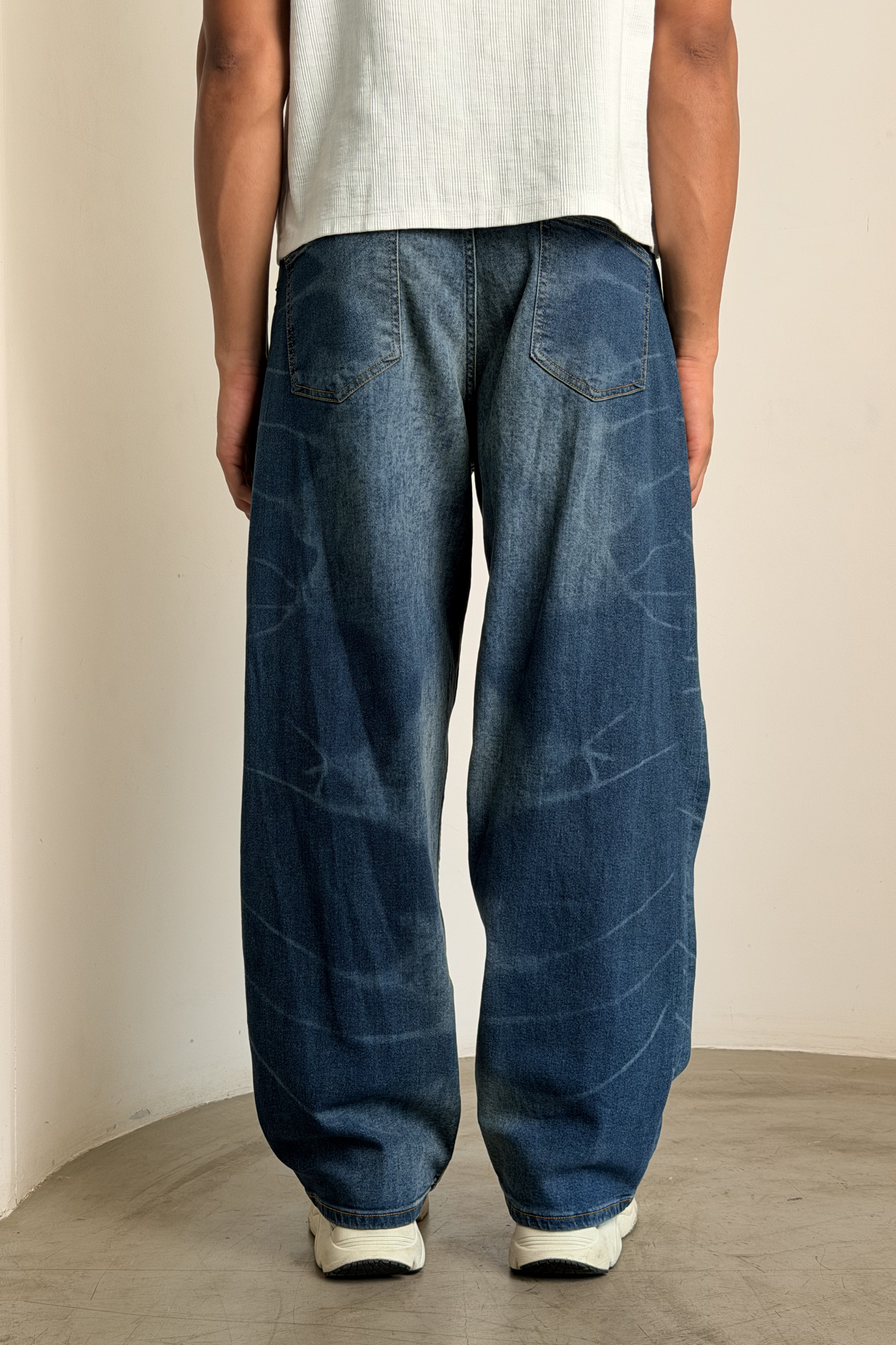 Acid Drip Baggy Jeans