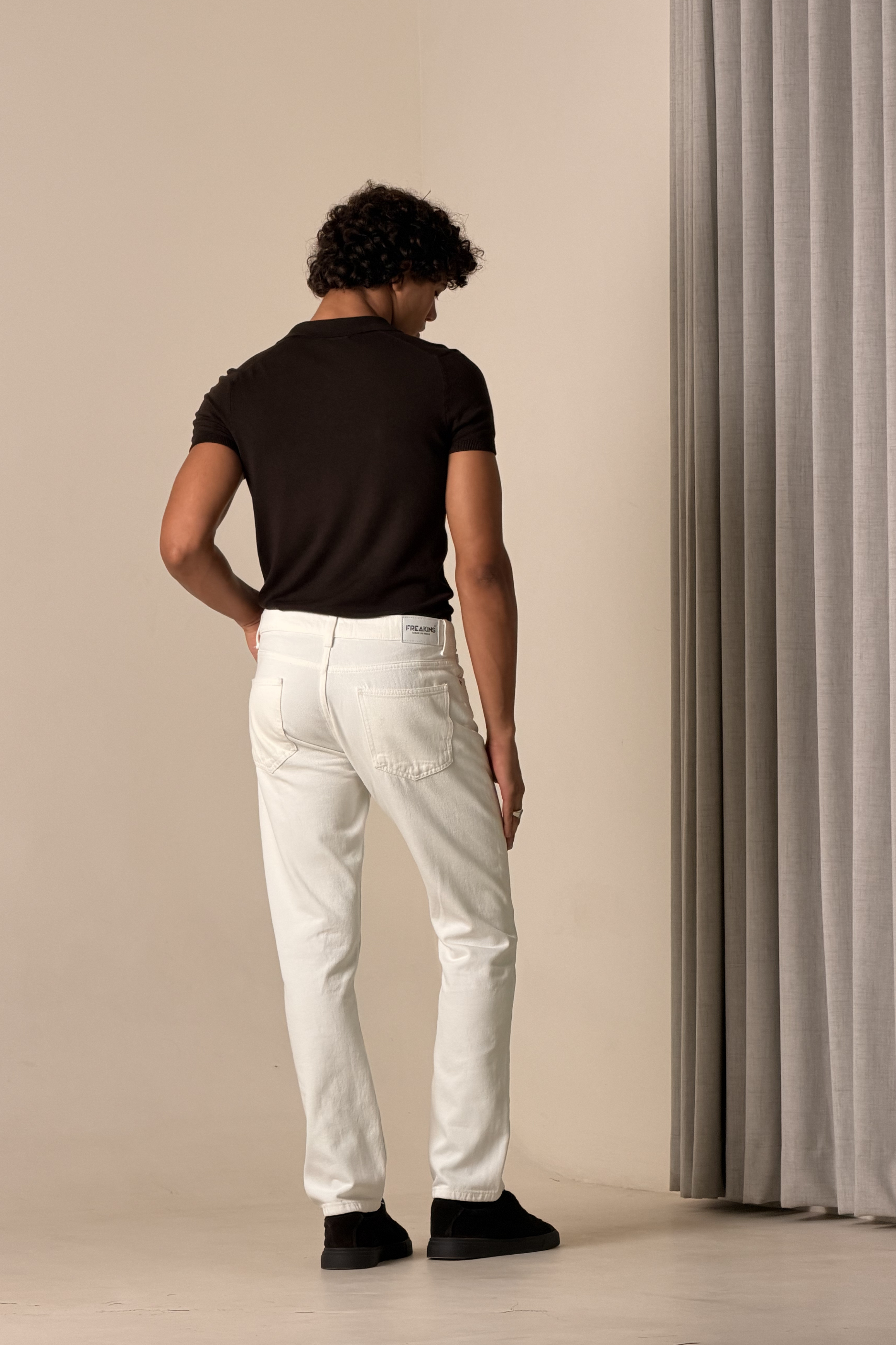 WhiteOut Straight Jeans