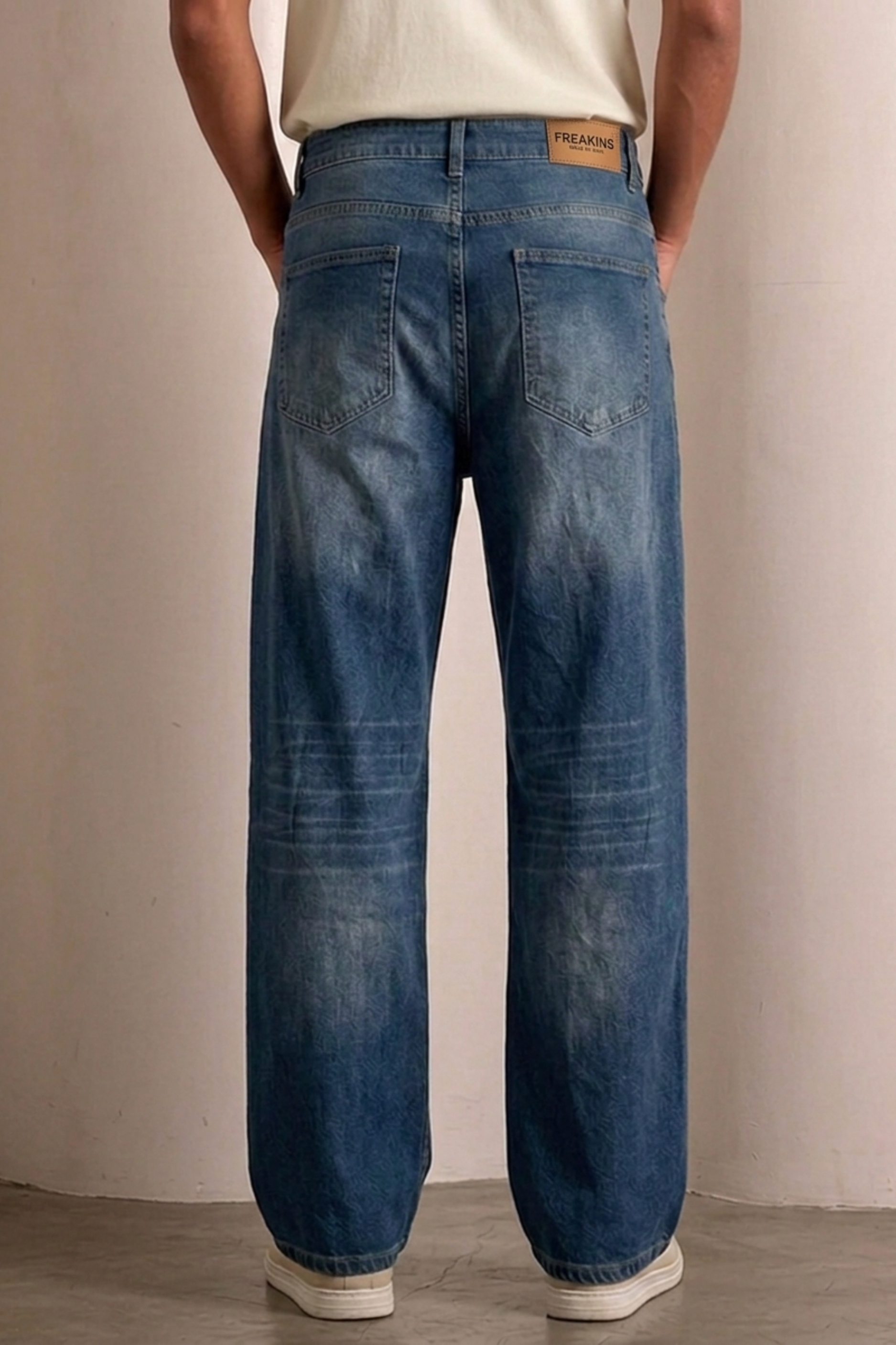 Kitty Whiskers Baggy Jeans