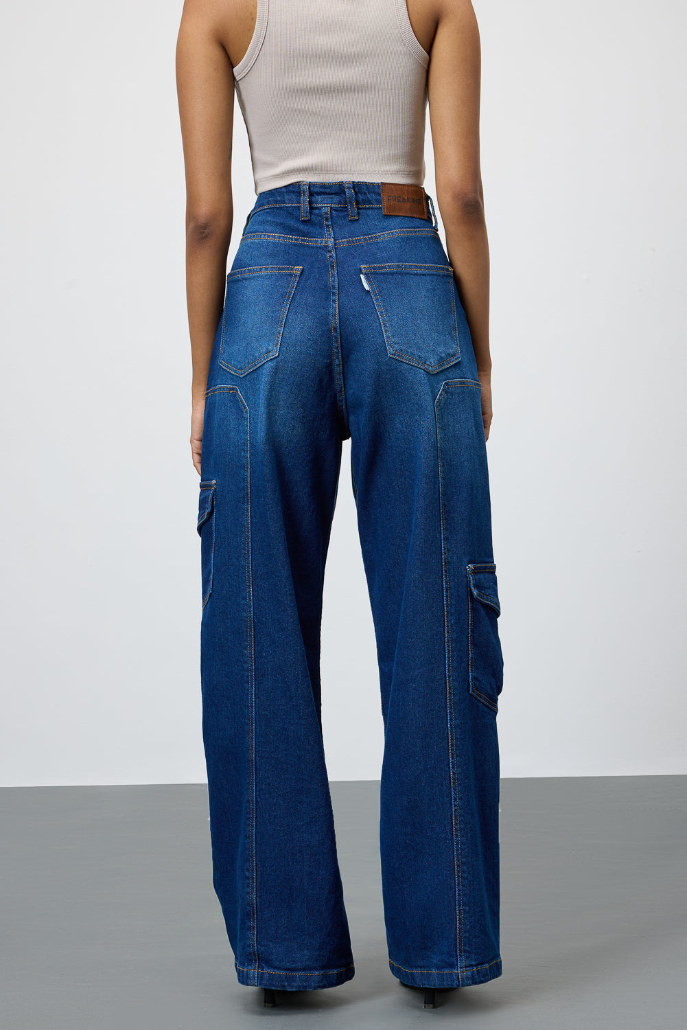 Streetwear Indigo Women's Cargo Pants