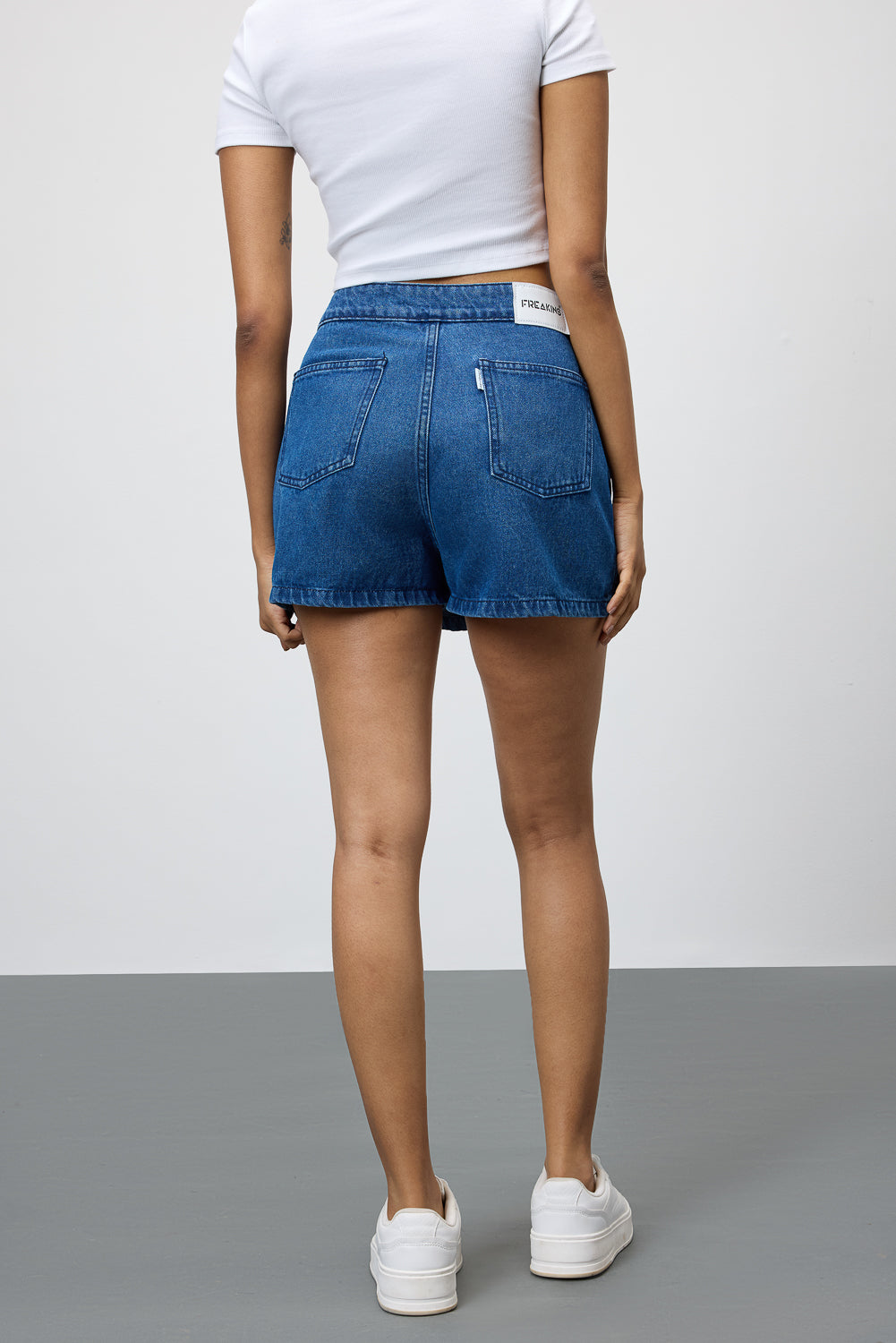 Ultramarine Denim Dusk Skorts