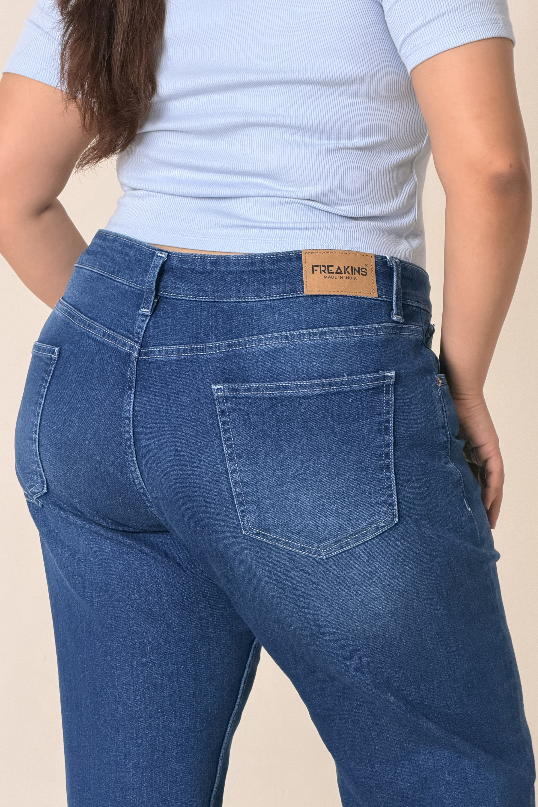 90's Basic Straight Jeans