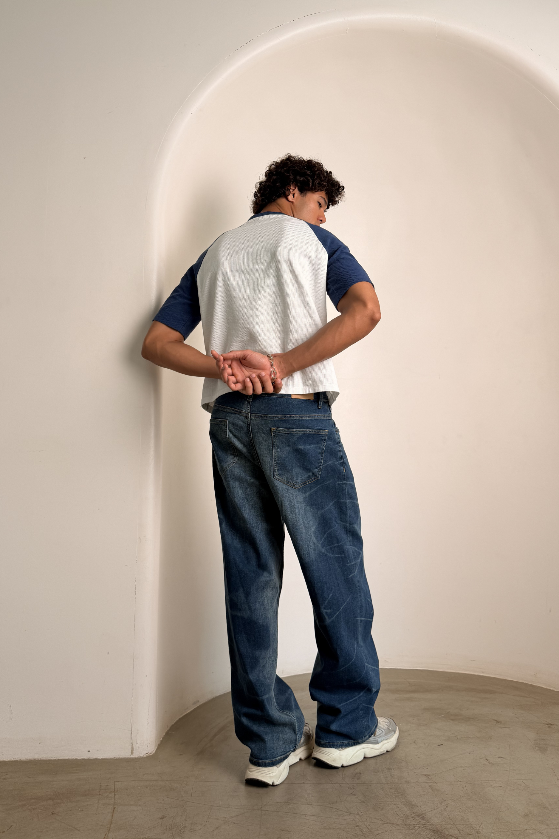 Acid Drip Baggy Jeans