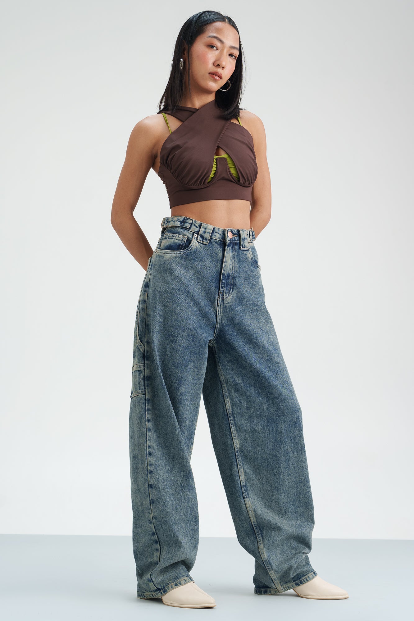 Starlight Drift Balloon Fit Jeans