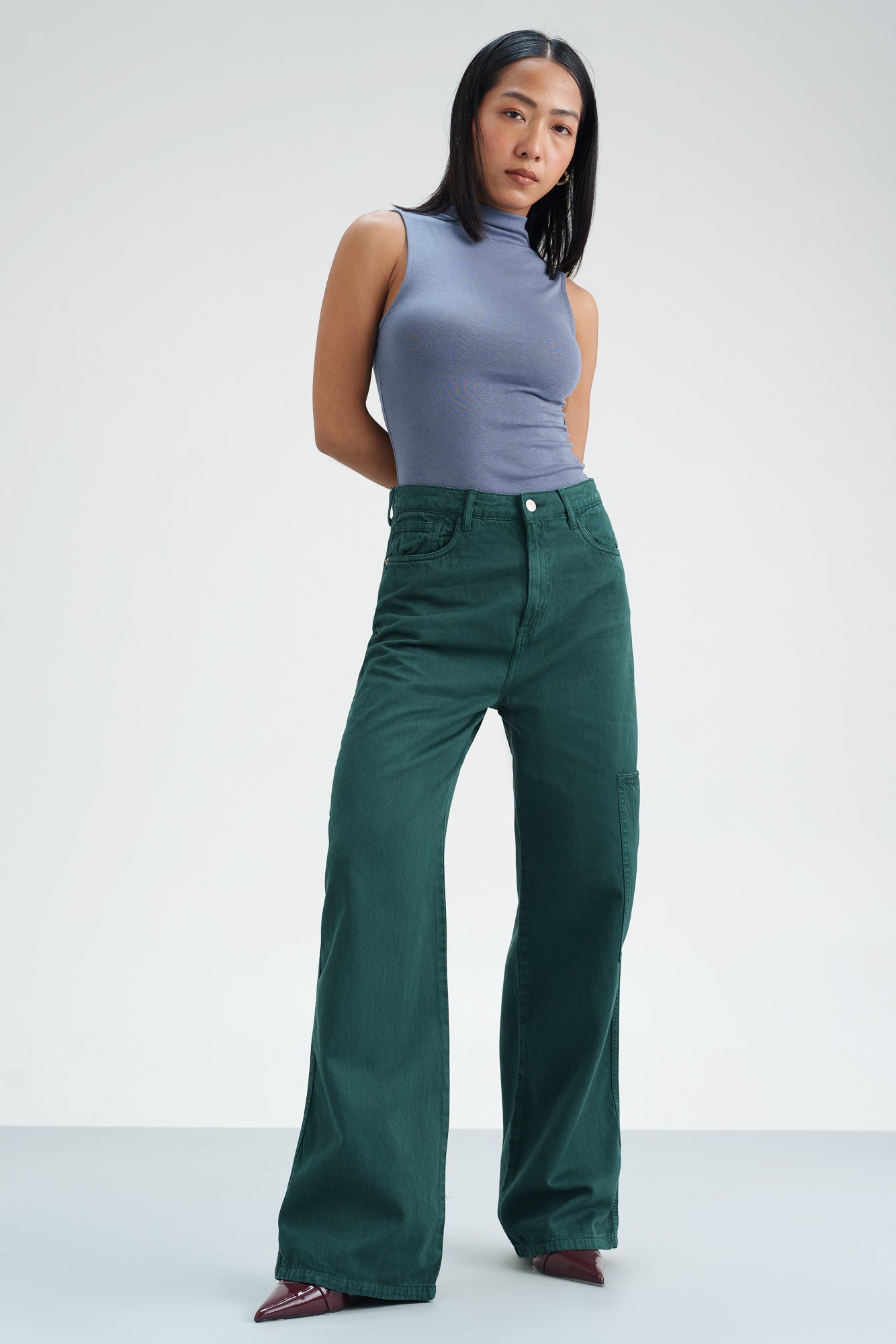 Emerald Blaze Straight Fit Jeans