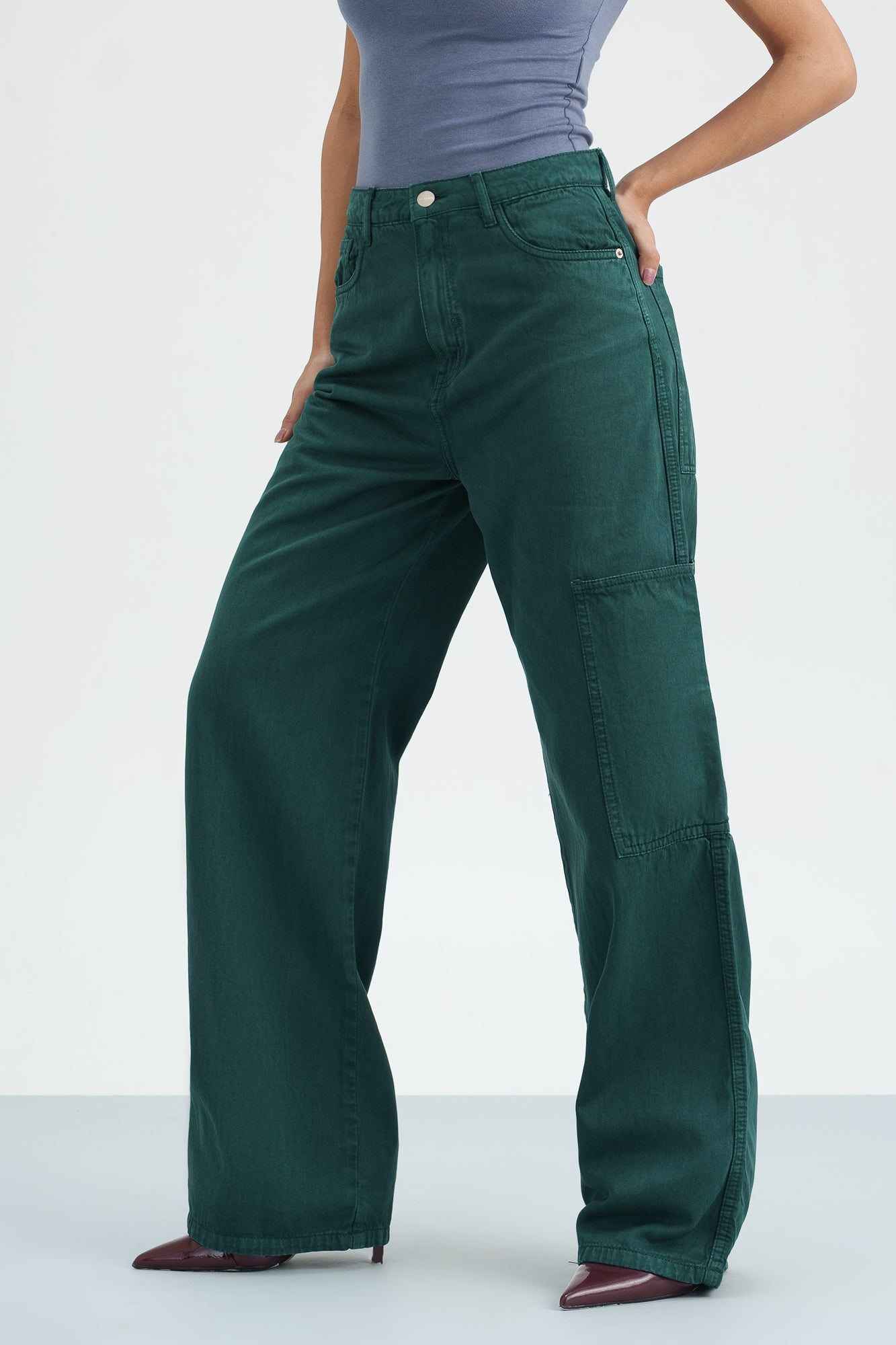 Emerald Blaze Straight Fit Jeans