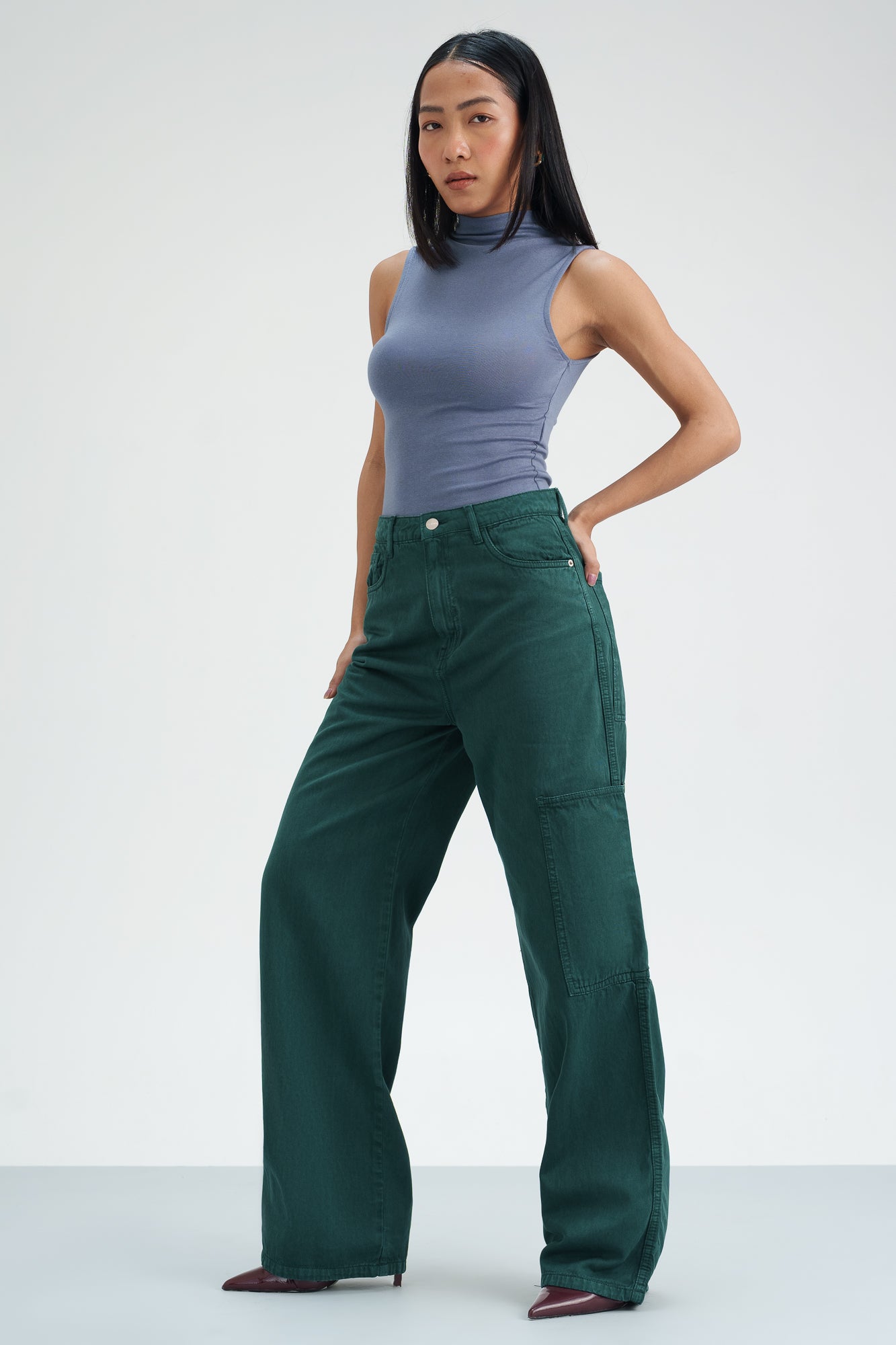 Emerald Blaze Straight Fit Jeans