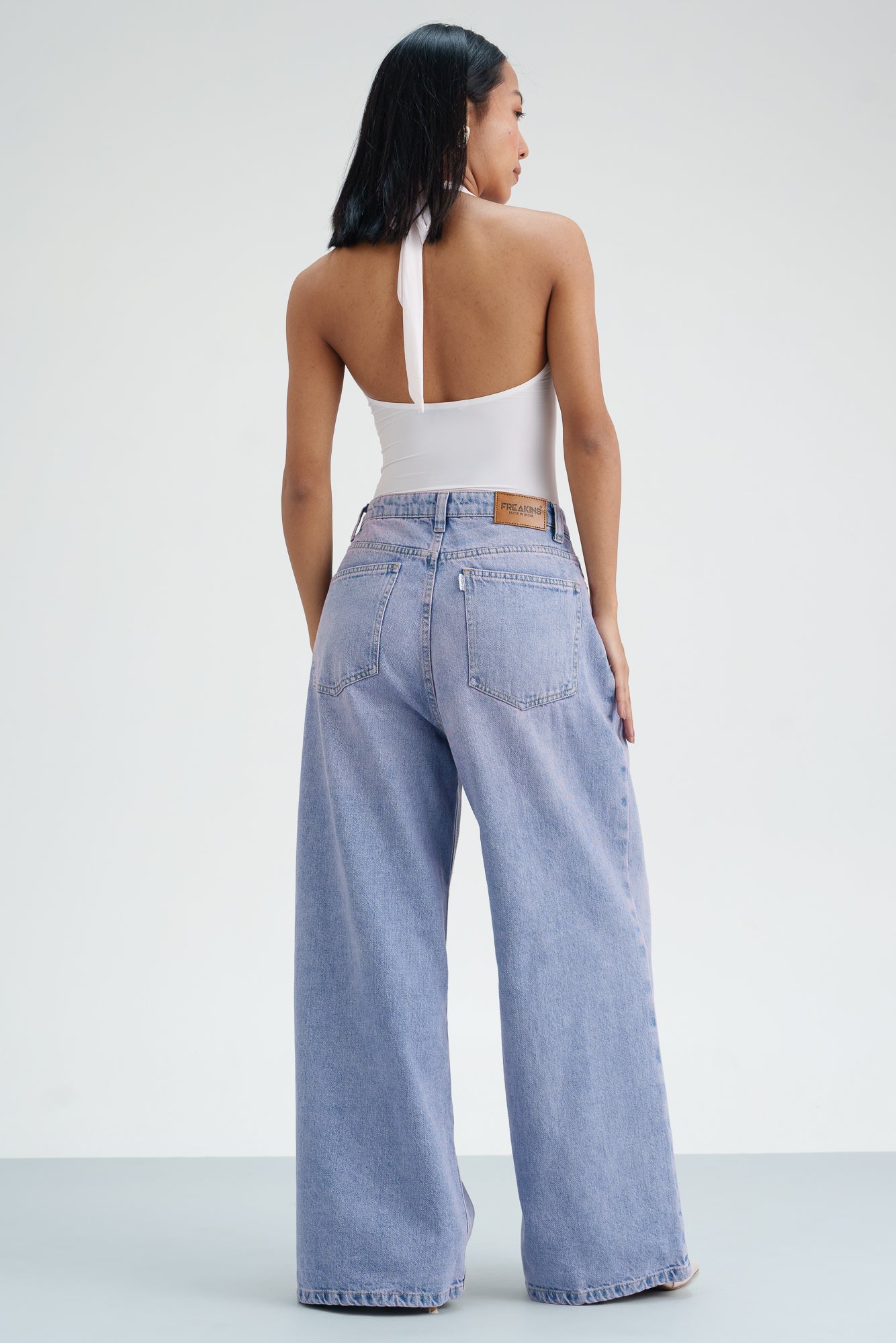 Blue Mirage Wide Leg Jeans