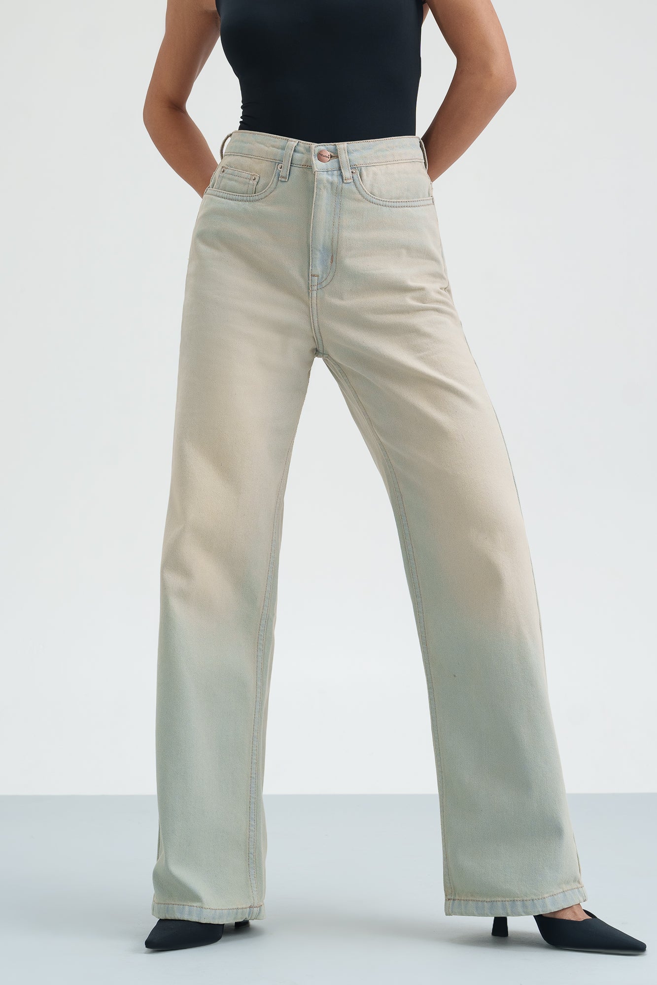 Vintage Hues Straight Fit Jeans