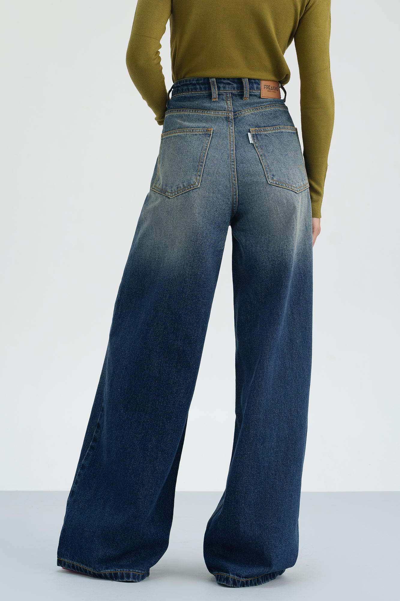 Dreamscape Denim Super Wide Flare Jeans