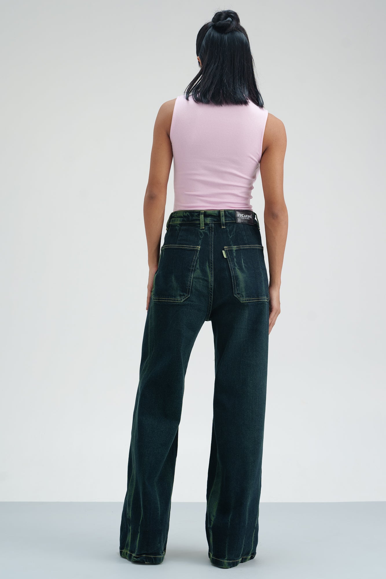 Jade Aura Retro Flare Stretch Jeans