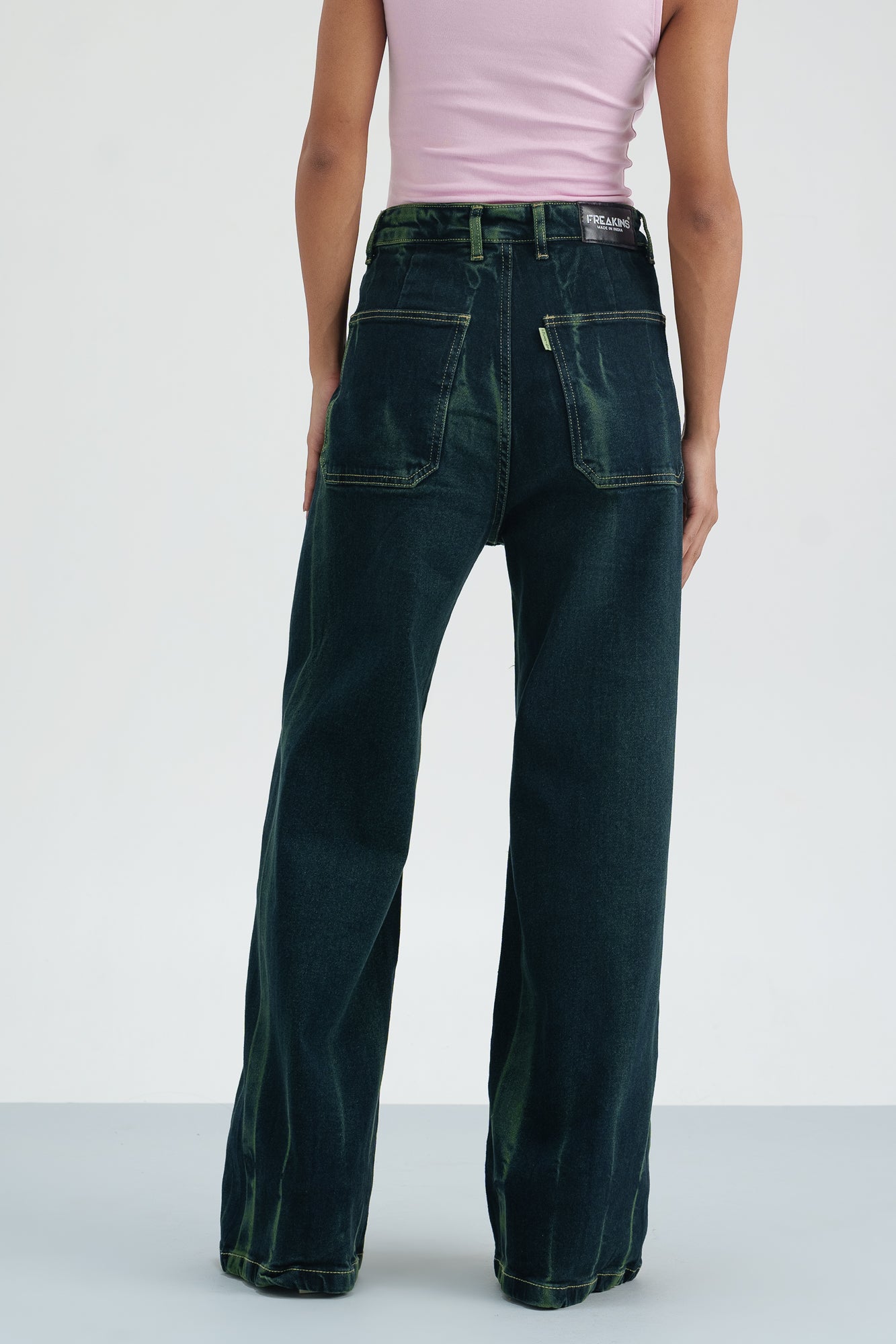 Jade Aura Retro Flare Stretch Jeans