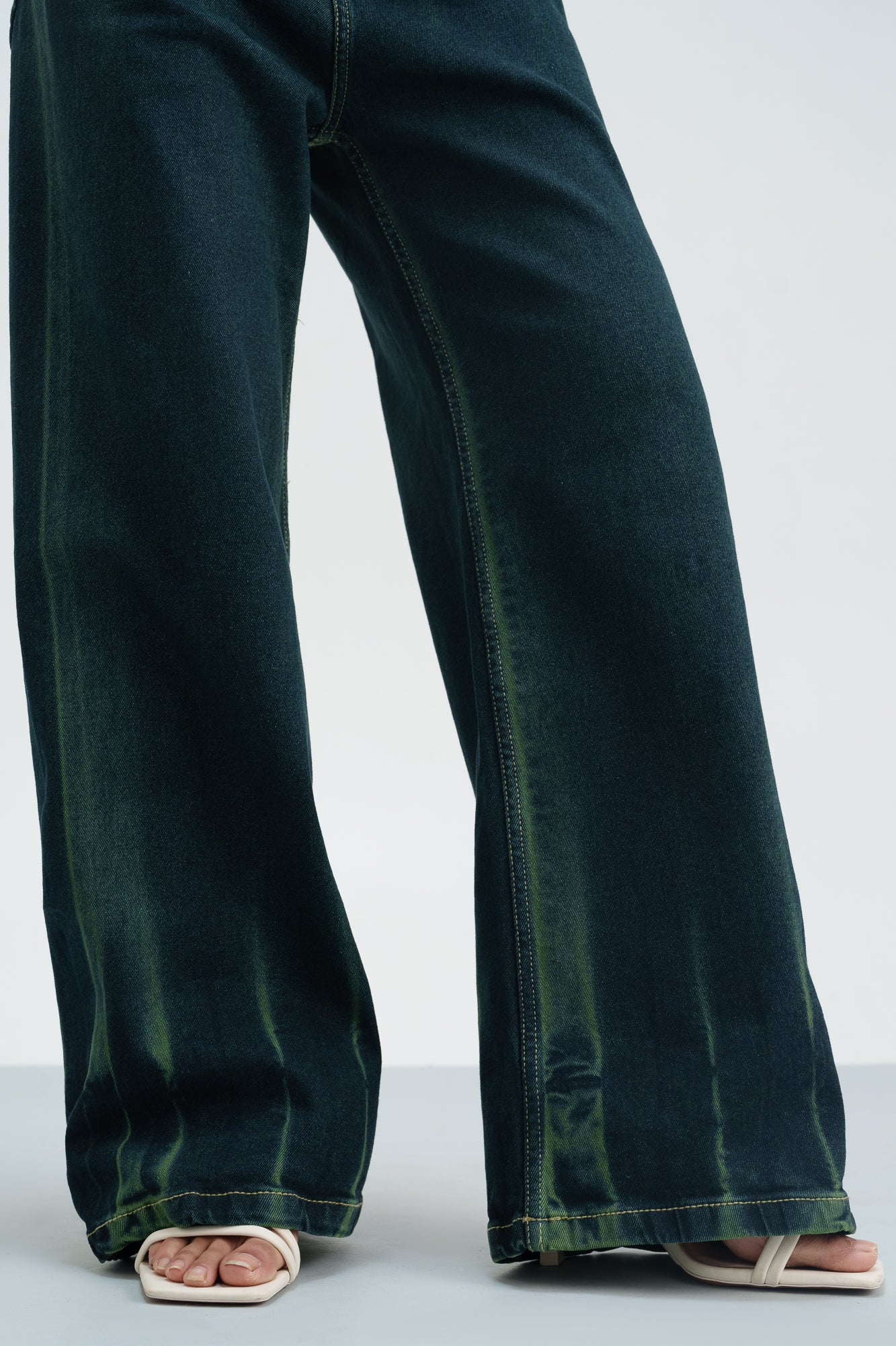 Jade Aura Retro Flare Stretch Jeans