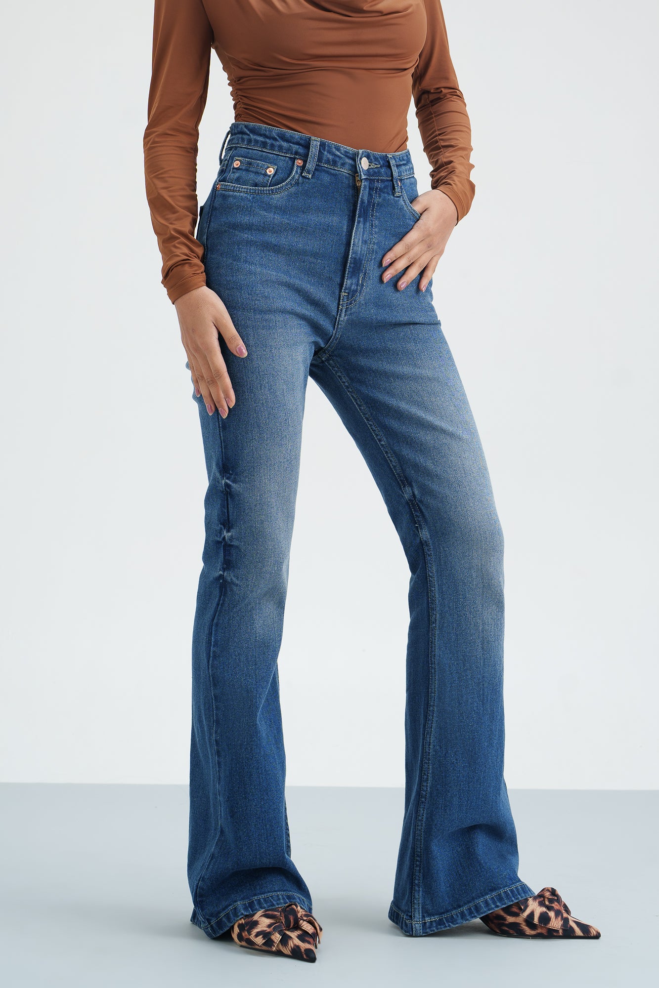 Skyward Spirit Blue Bootcut Jeans