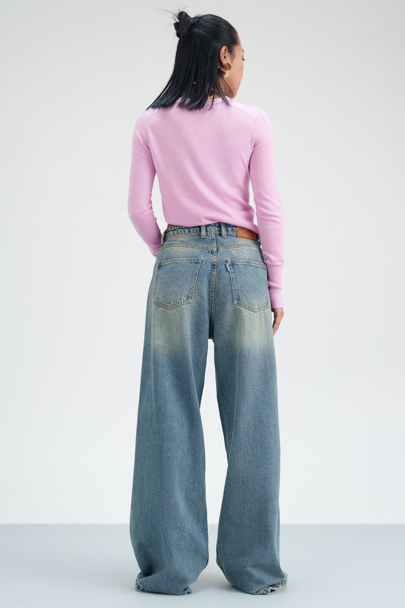 Serene Wave Super Wide Flare Jeans