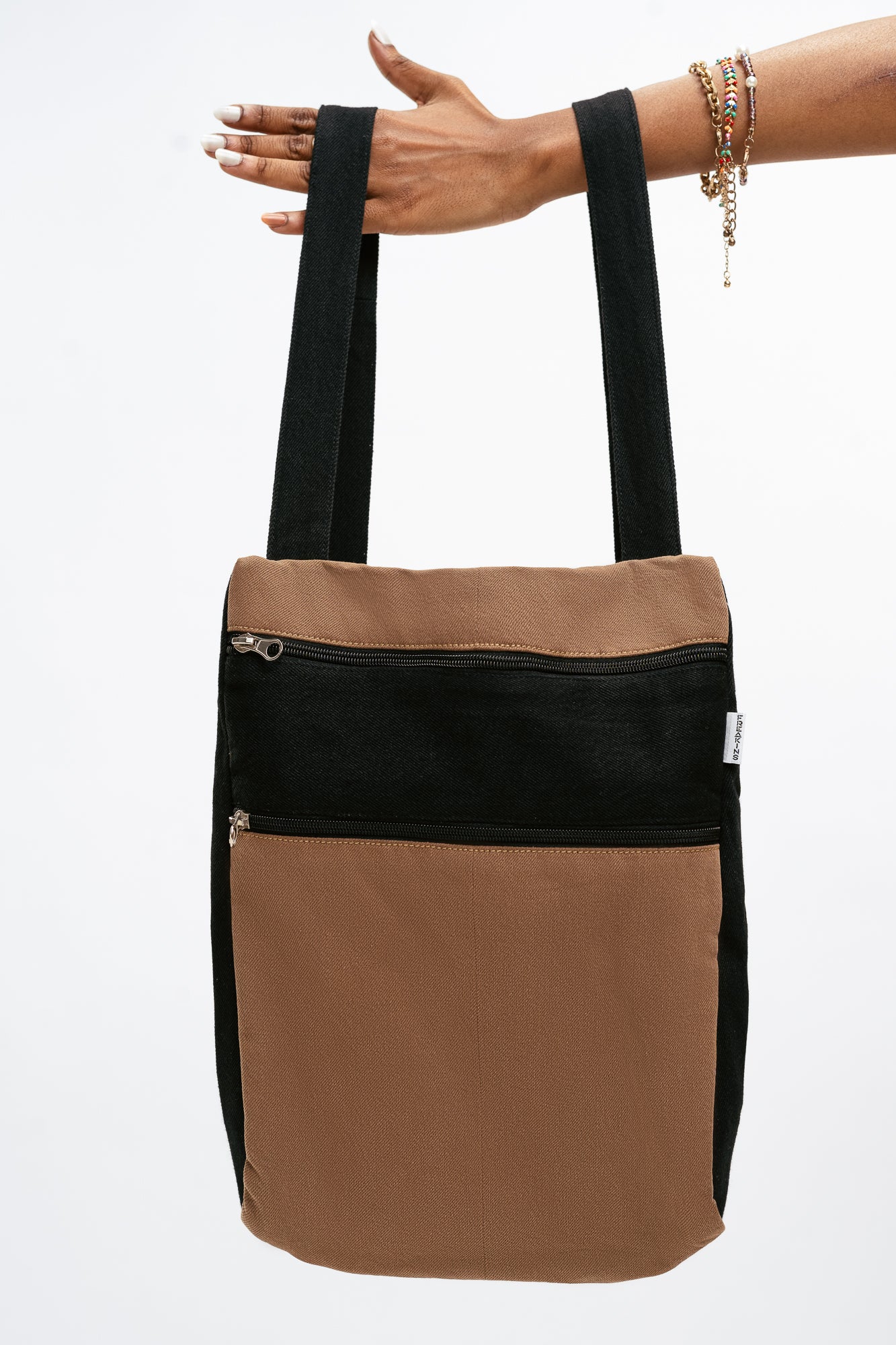 BROWN BLACK PICNIC BAG