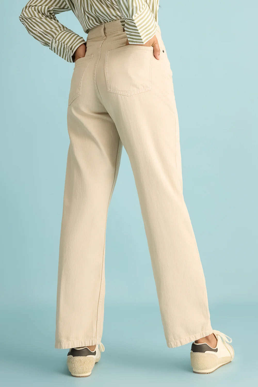 Birch White Women's Straight Jeans