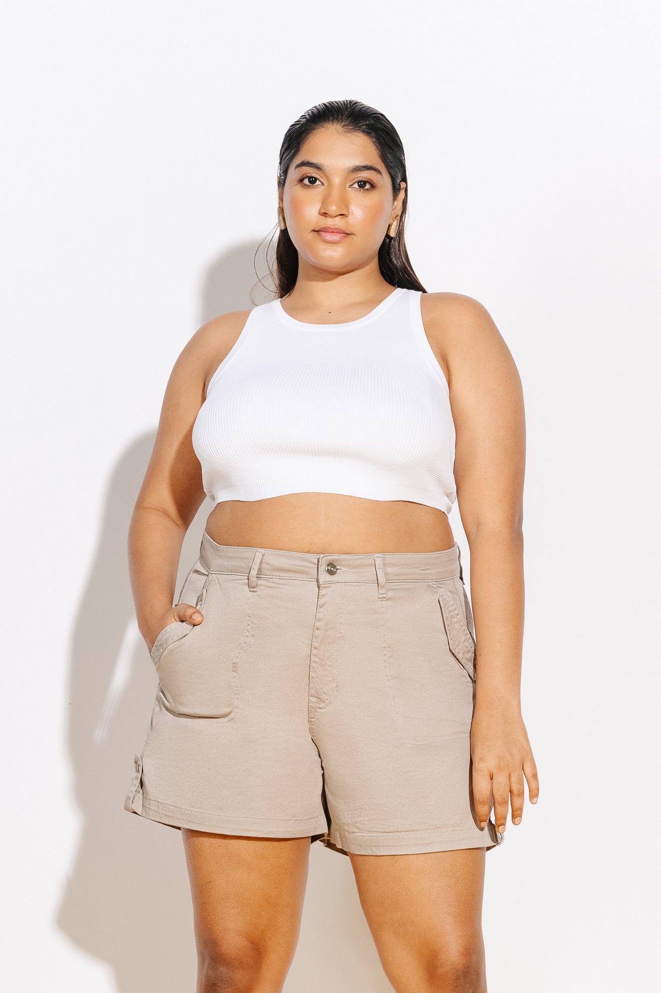 CLOUD PANELLED SHORTS