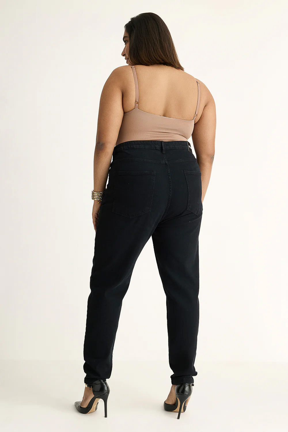 Curve Carbon Black Skinny Jeans