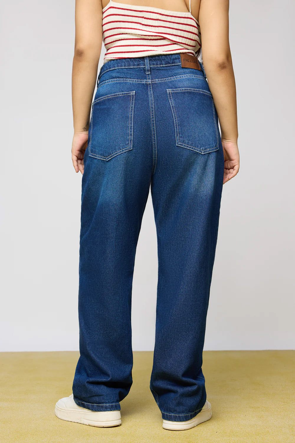 Curve Perennial Blue Straight Jeans
