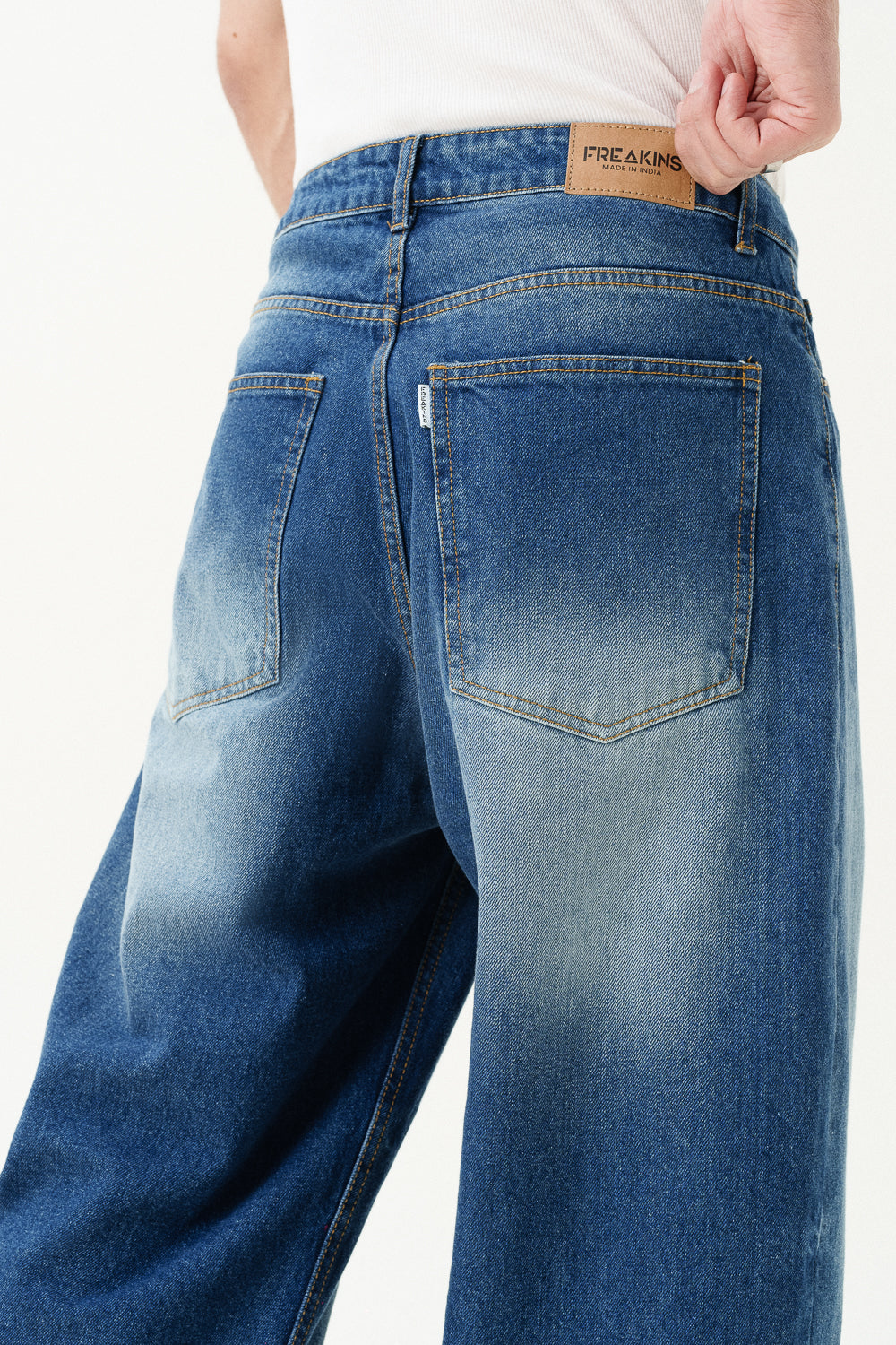 Electric Cobalt Men's Baggy Jeans