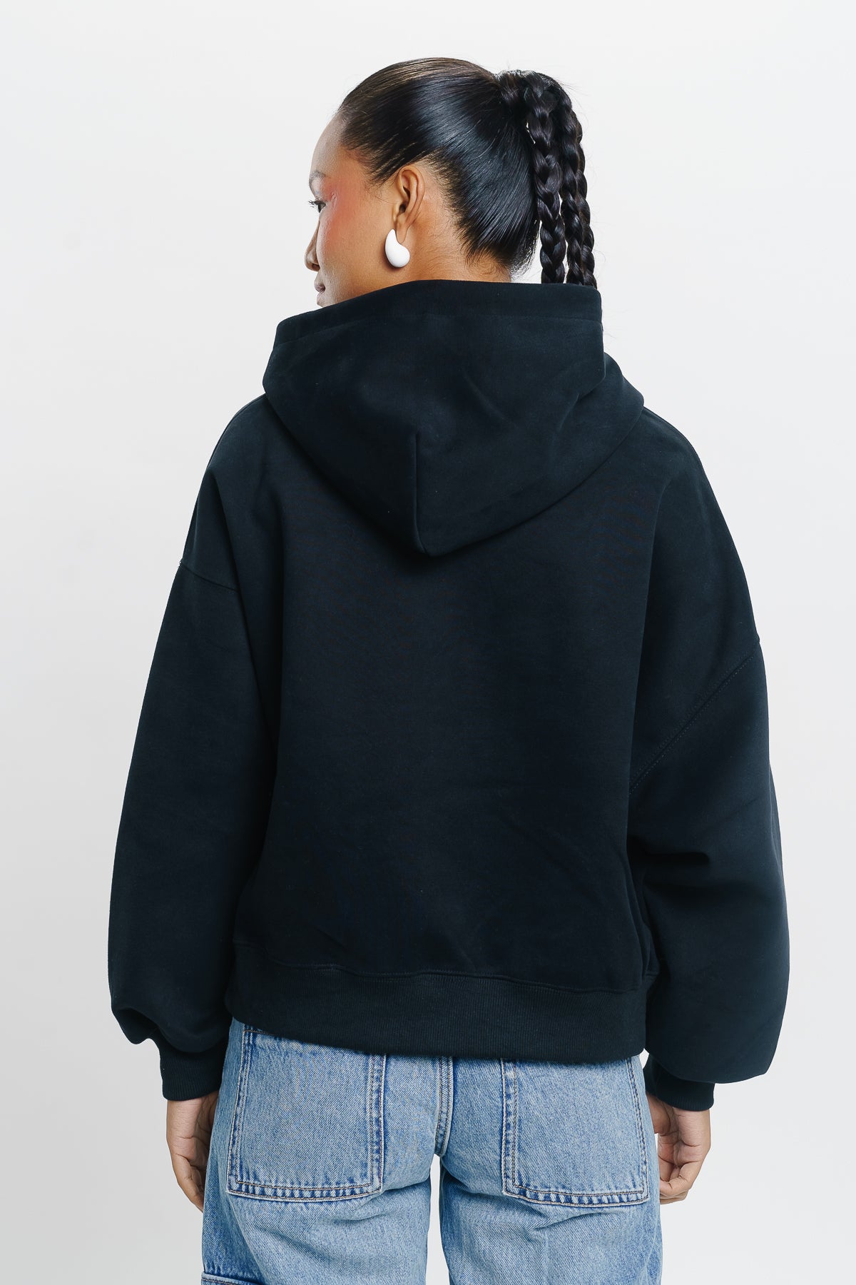 I DON'T CARE BLACK HOODIE